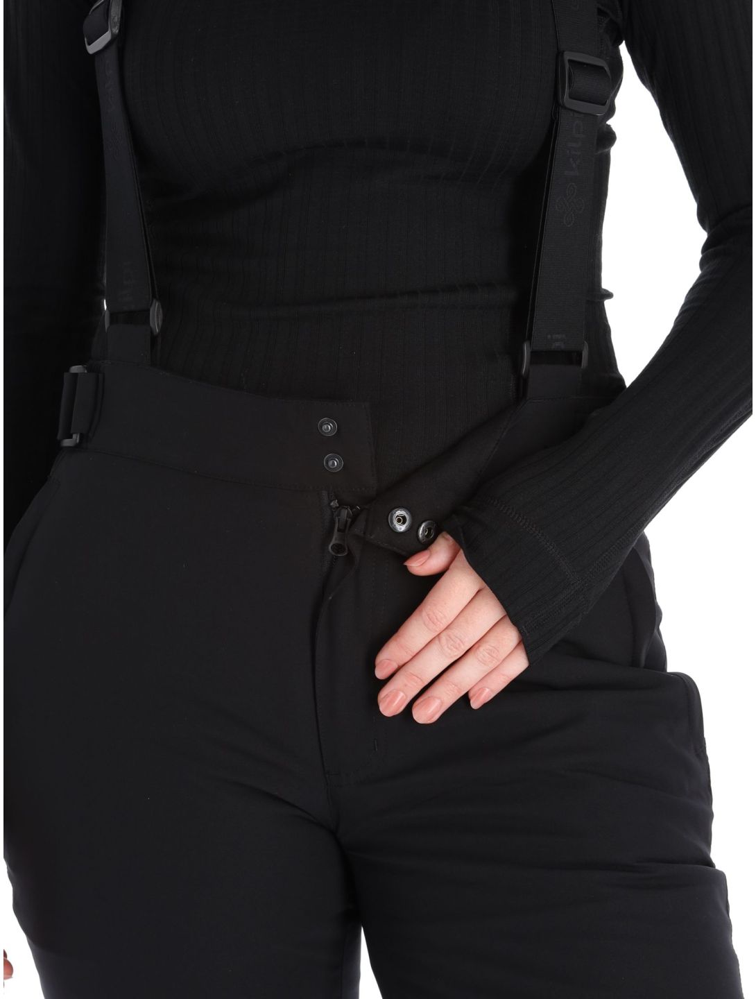 Kilpi, Elare-W Skihose Damen Black schwarz 