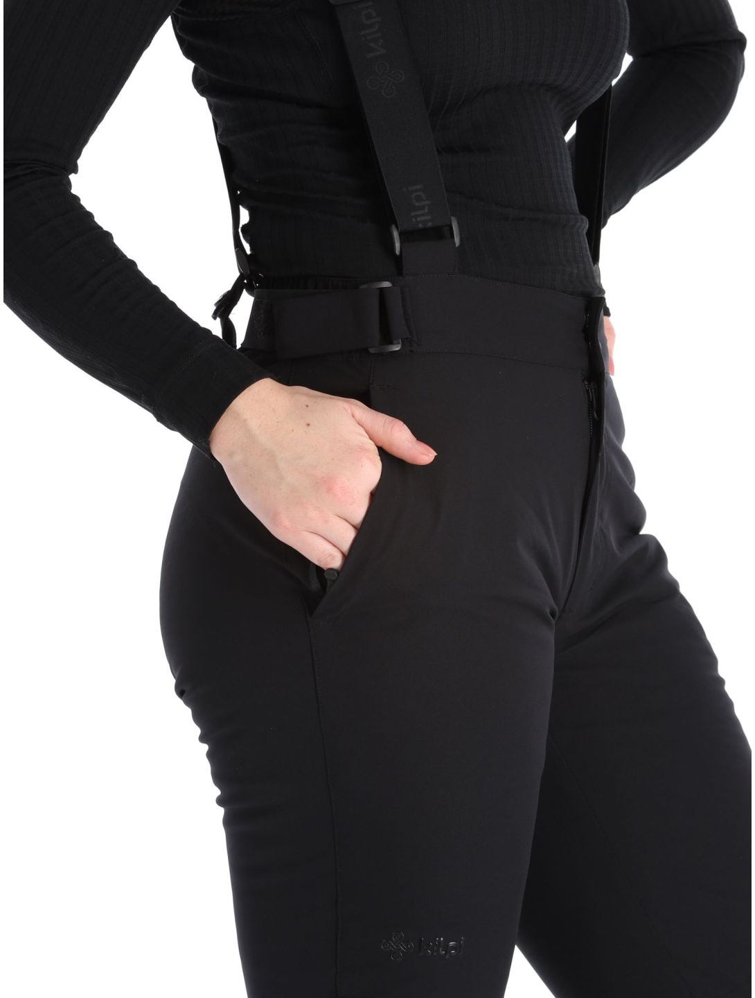 Kilpi, Elare-W Skihose Damen Black schwarz 