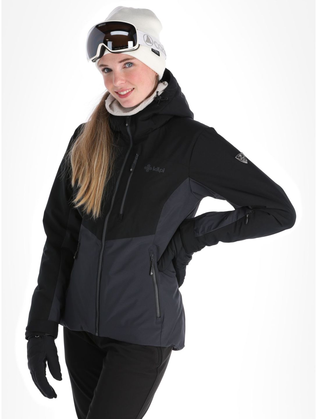 Kilpi, Flip-W Skijacke Damen Black schwarz 