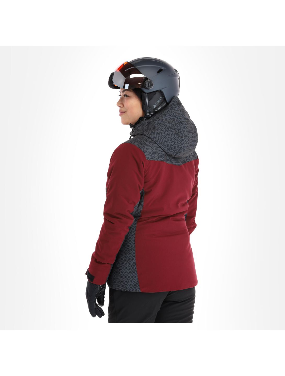 Kilpi, Flip-W Skijacke Damen dark rot 