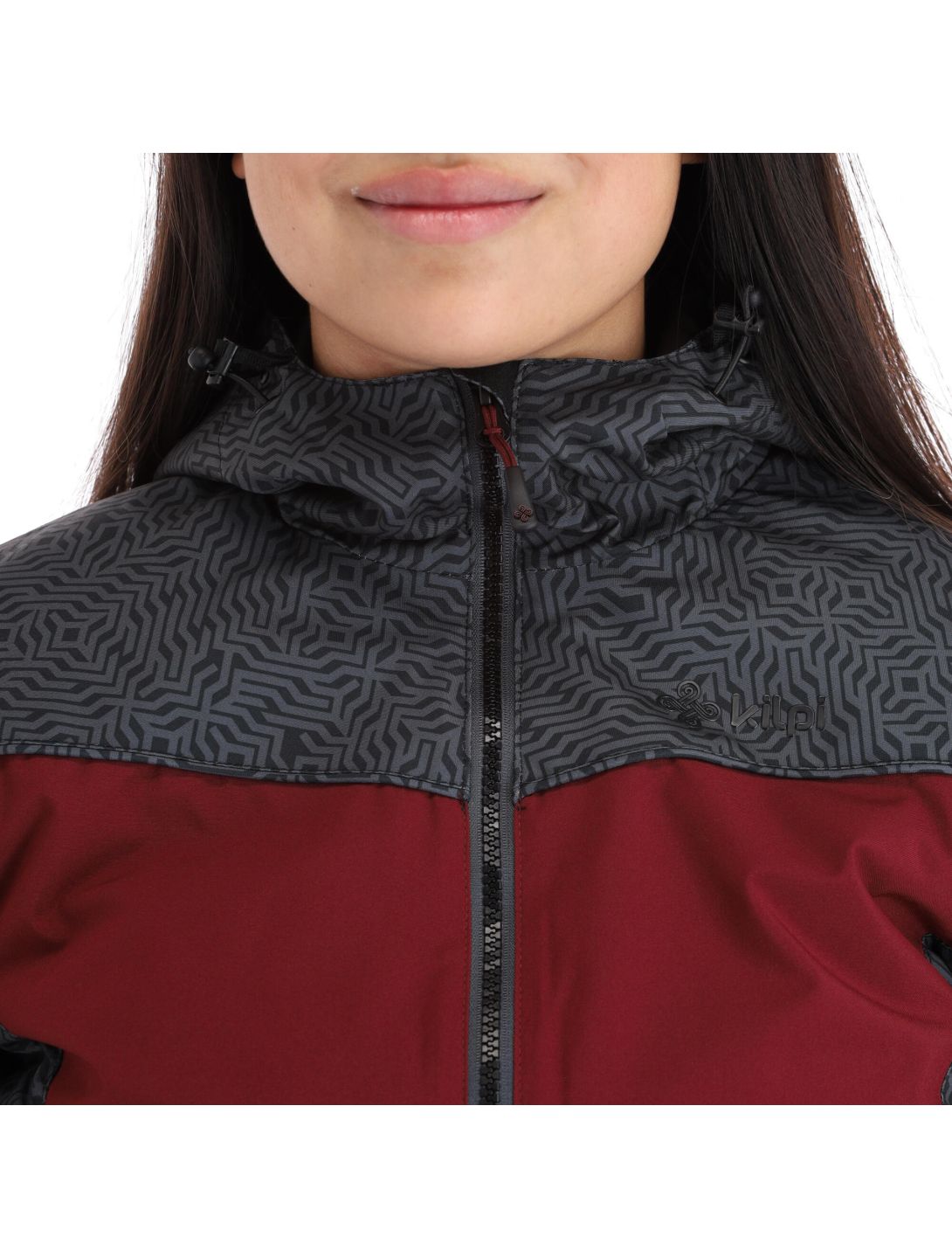 Kilpi, Flip-W Skijacke Damen dark rot 