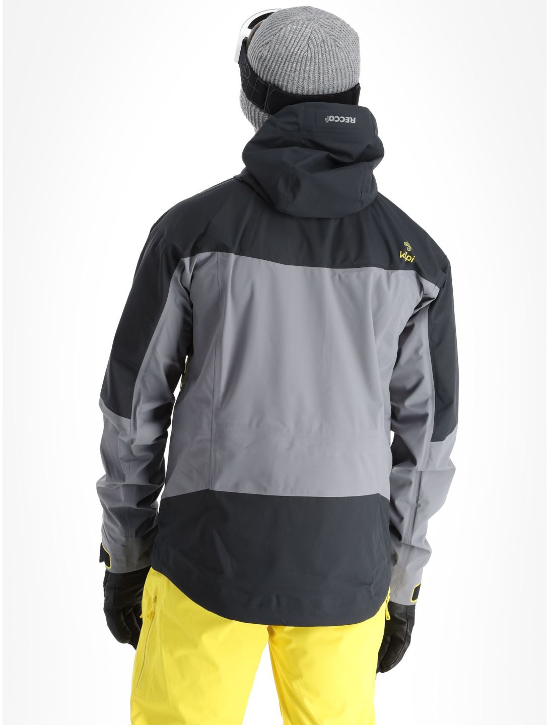 Kilpi, Hastar-M Hardshell Skijacke Herren Grey grau 