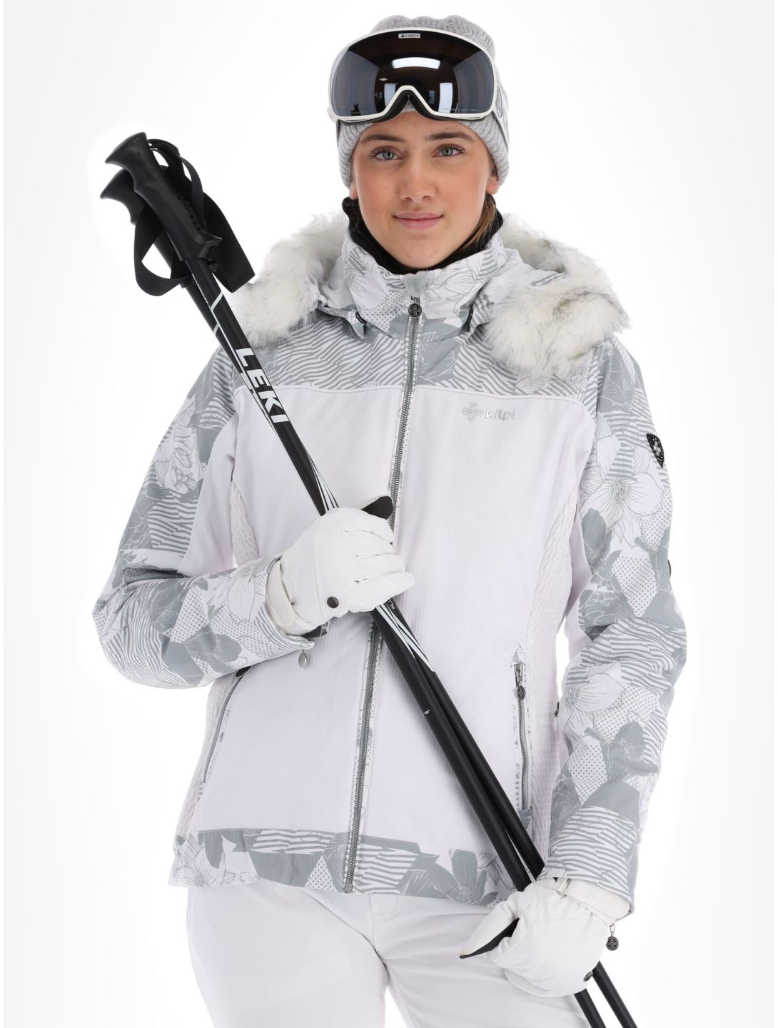 Kilpi, Lena-W Skijacke beheiztes Modell Damen White weiß 