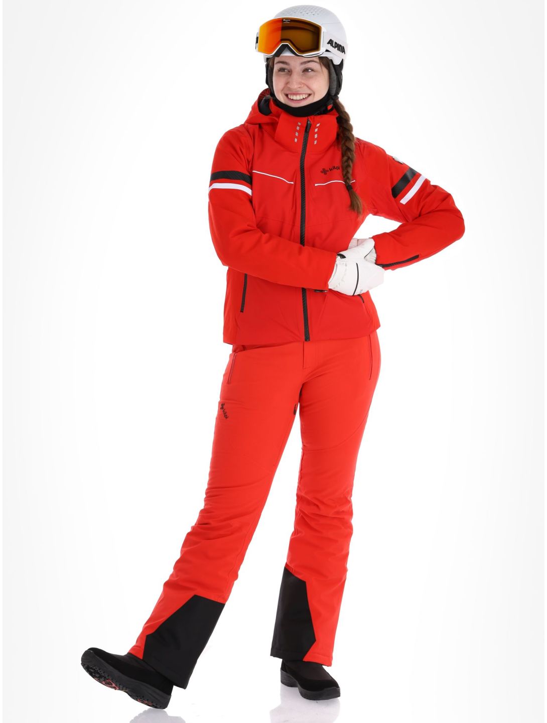 Kilpi, Lorien-W Skijacke Damen Red rot 