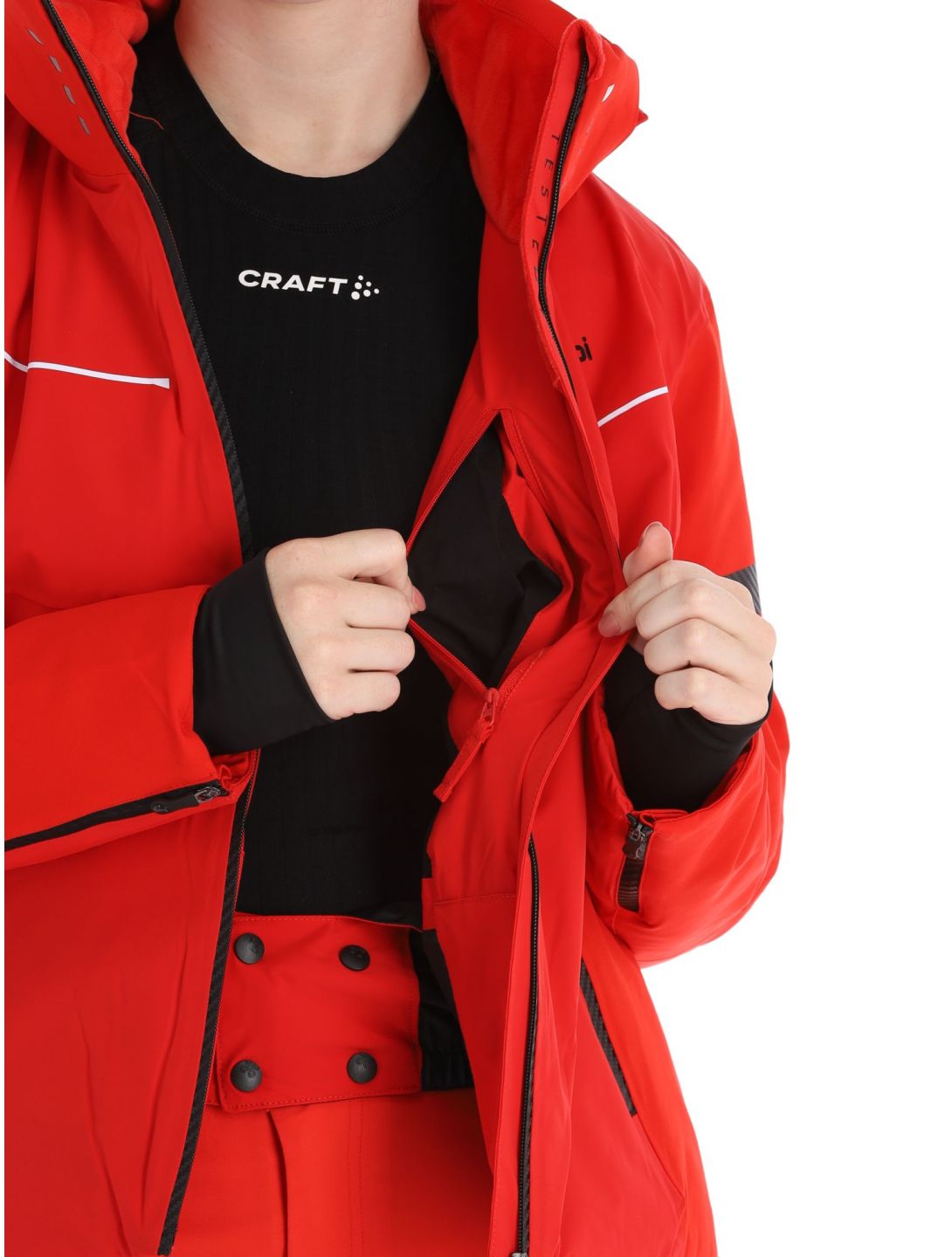 Kilpi, Lorien-W Skijacke Damen Red rot 