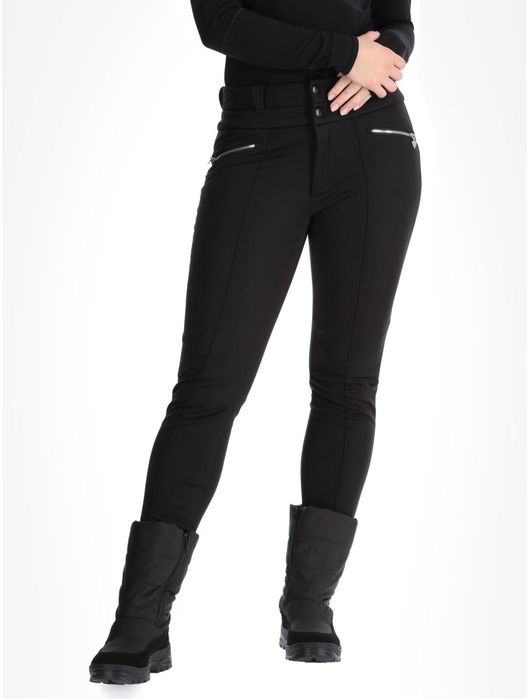 Kilpi, MAURA Skileggings Damen Black schwarz 