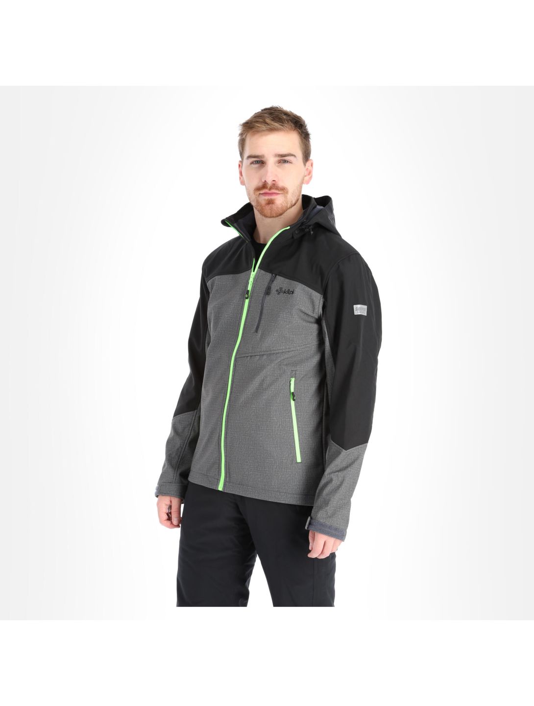 Kilpi, Milo-M Softshell Skijacke Herren dark grau 