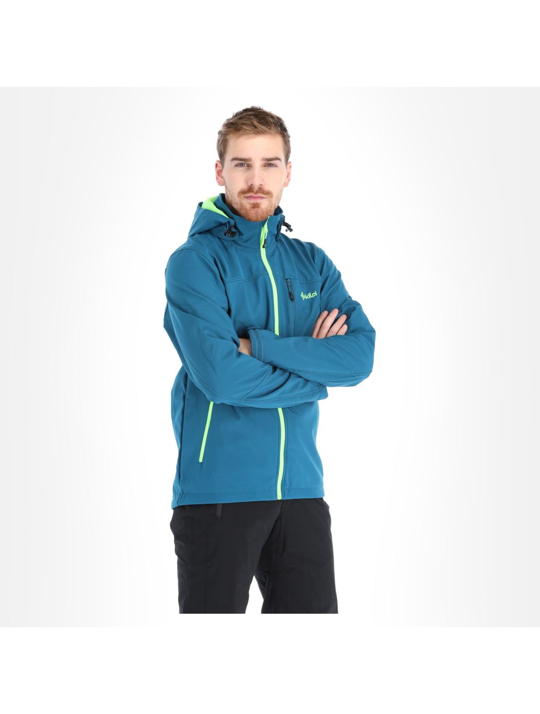 Kilpi, Milo-M Softshell Skijacke Herren turquoise blau 