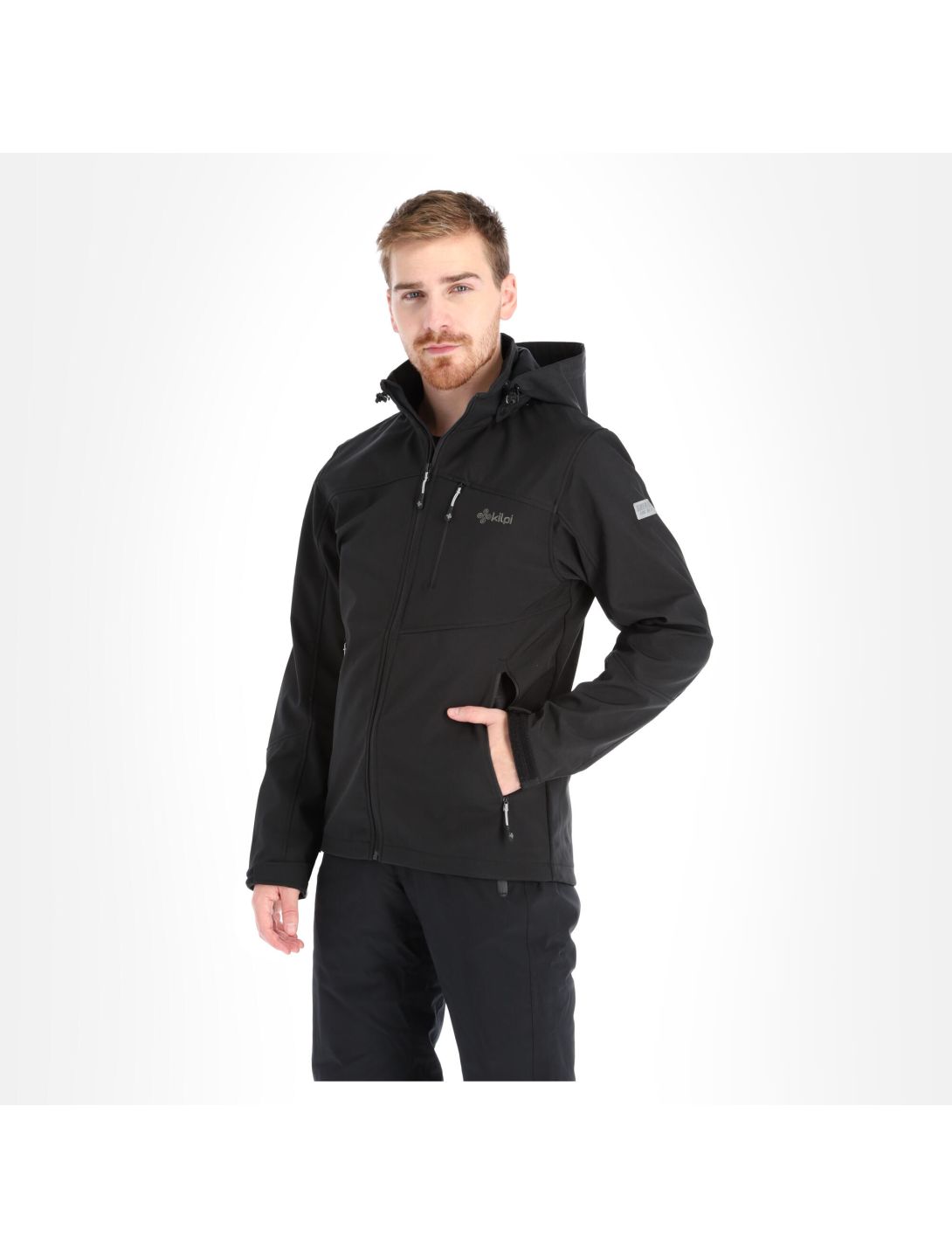 Kilpi, Milo-M Softshell Skijacke Herren schwarz 