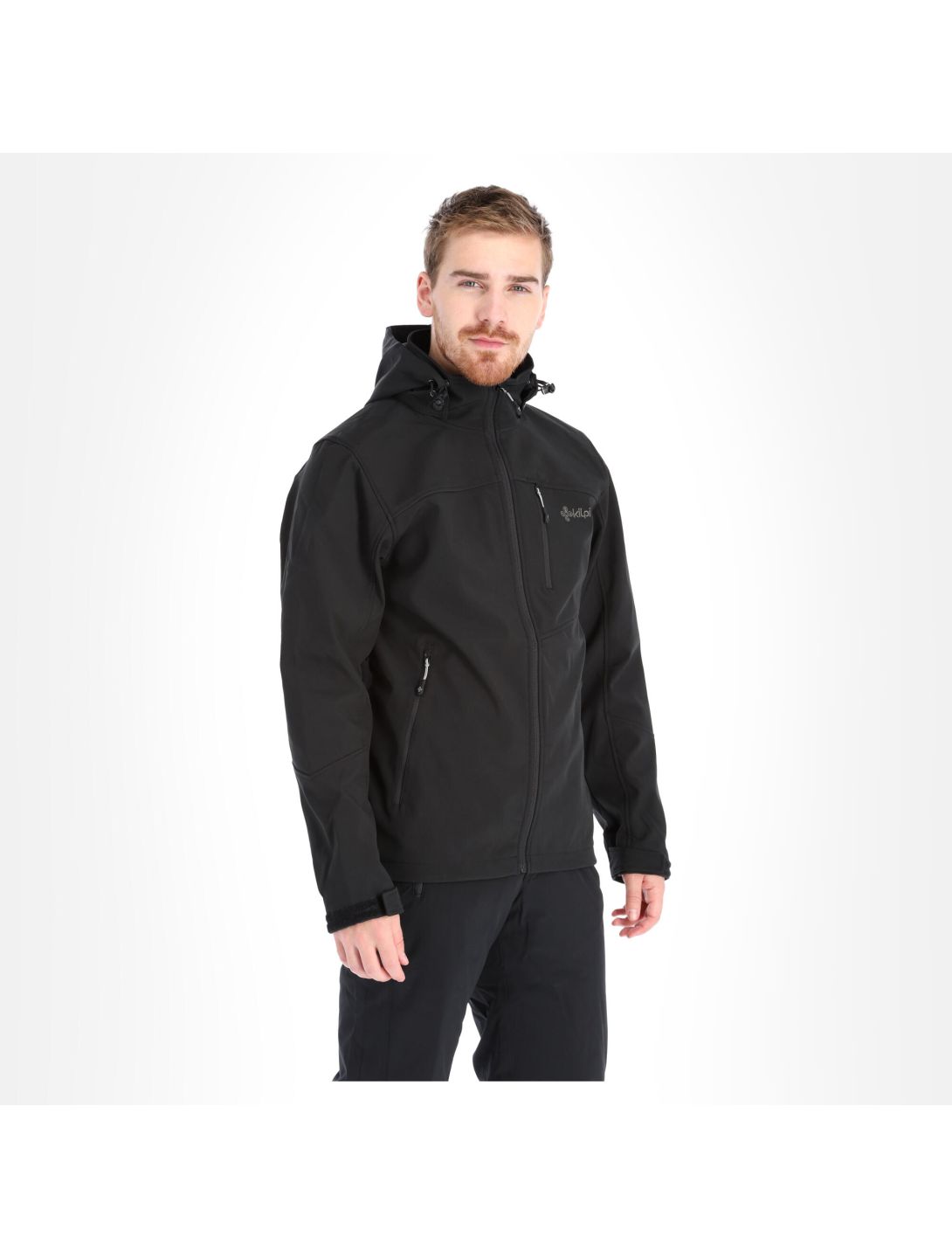 Kilpi, Milo-M Softshell Skijacke Herren schwarz 