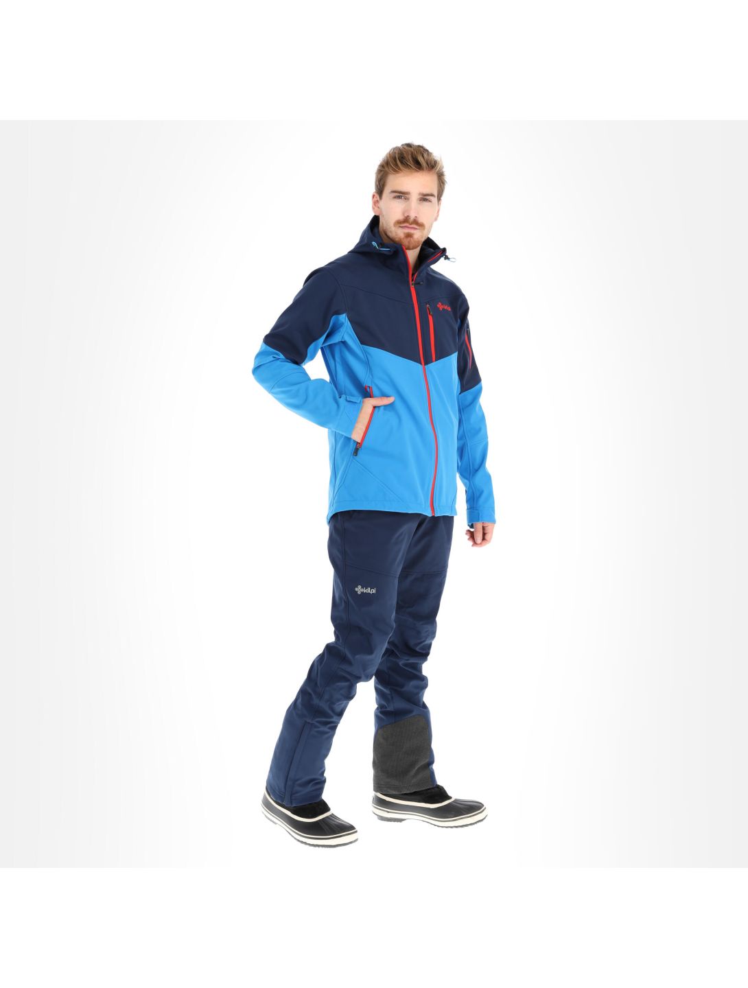 Kilpi, Presena-M Softshell Skijacke Herren blau