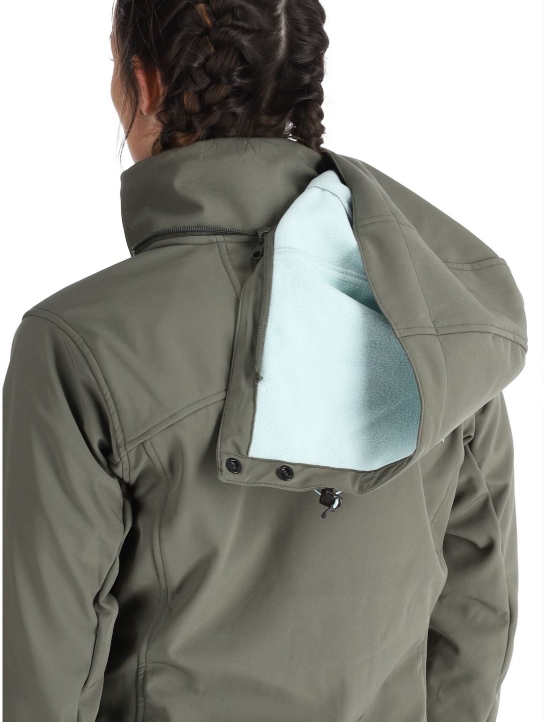 Kilpi, Ravia Softshell Skijacke Damen Dark Green grün 