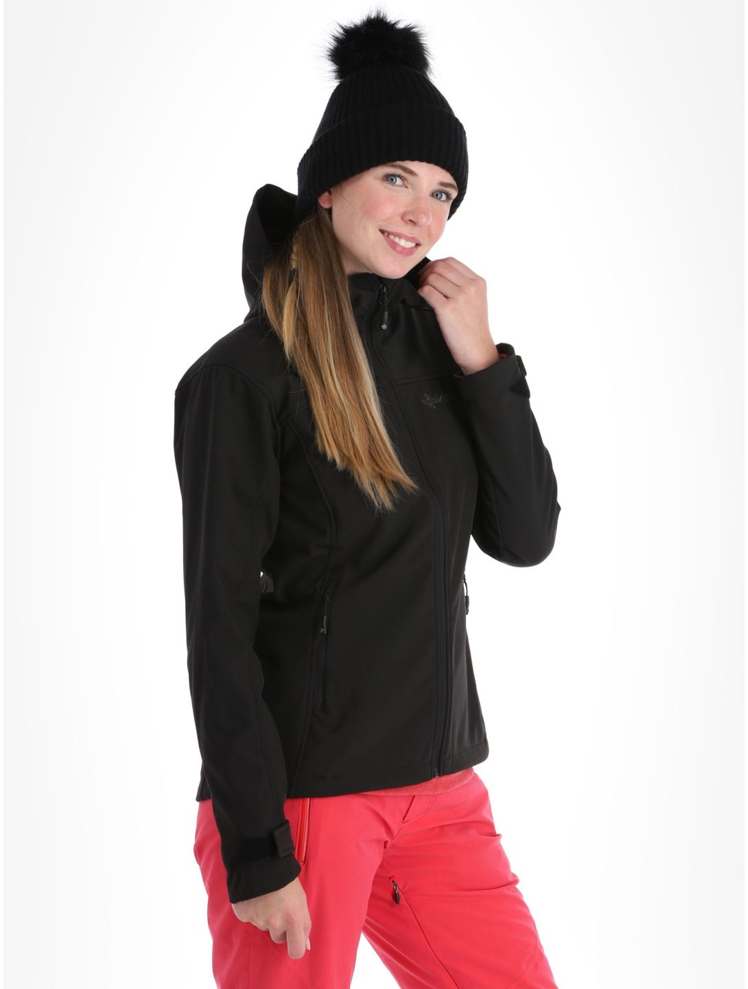 Kilpi, Ravia-W Softshell Skijacke Damen Black schwarz 