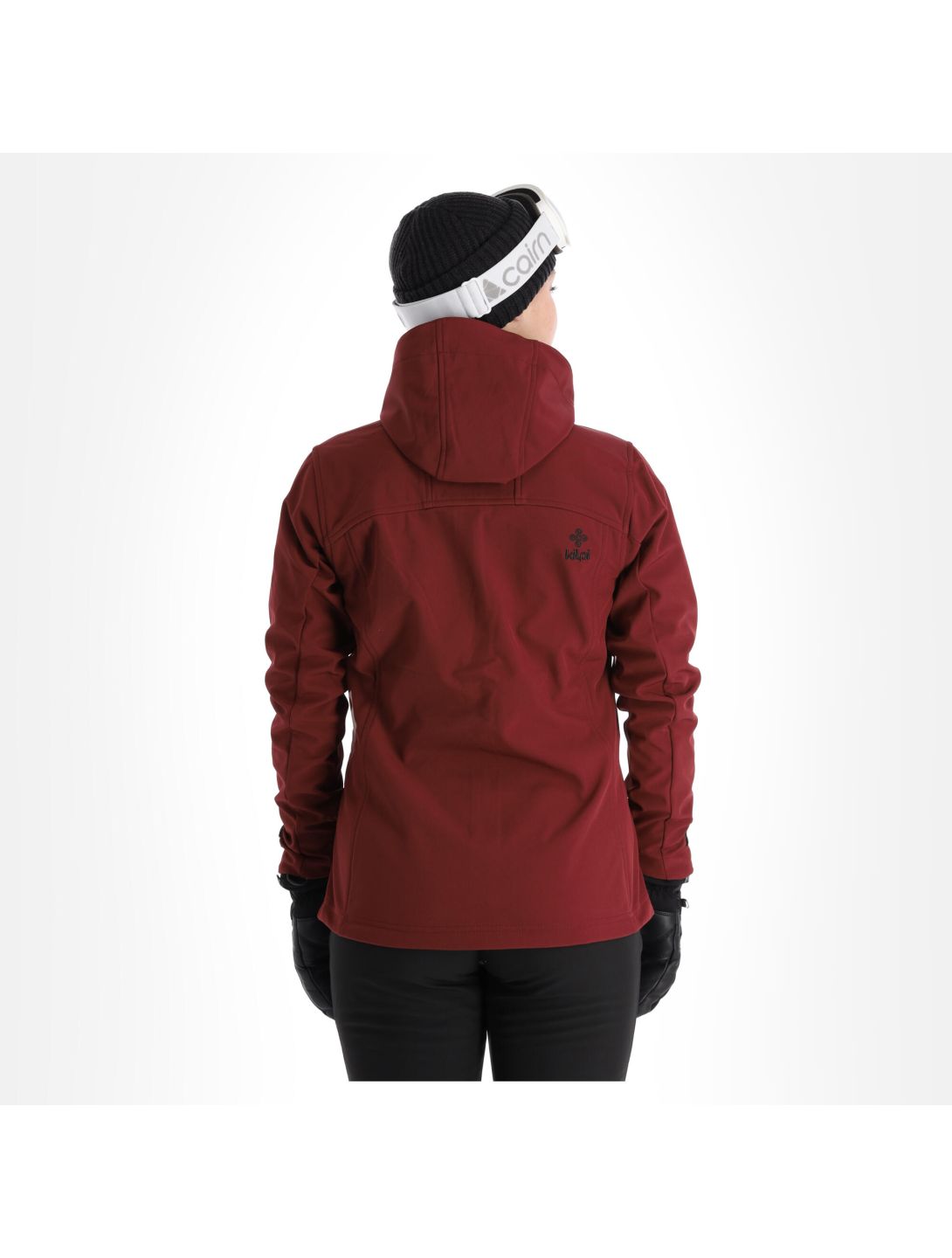 Kilpi, Ravia-W Softshell Skijacke Damen dark rot 