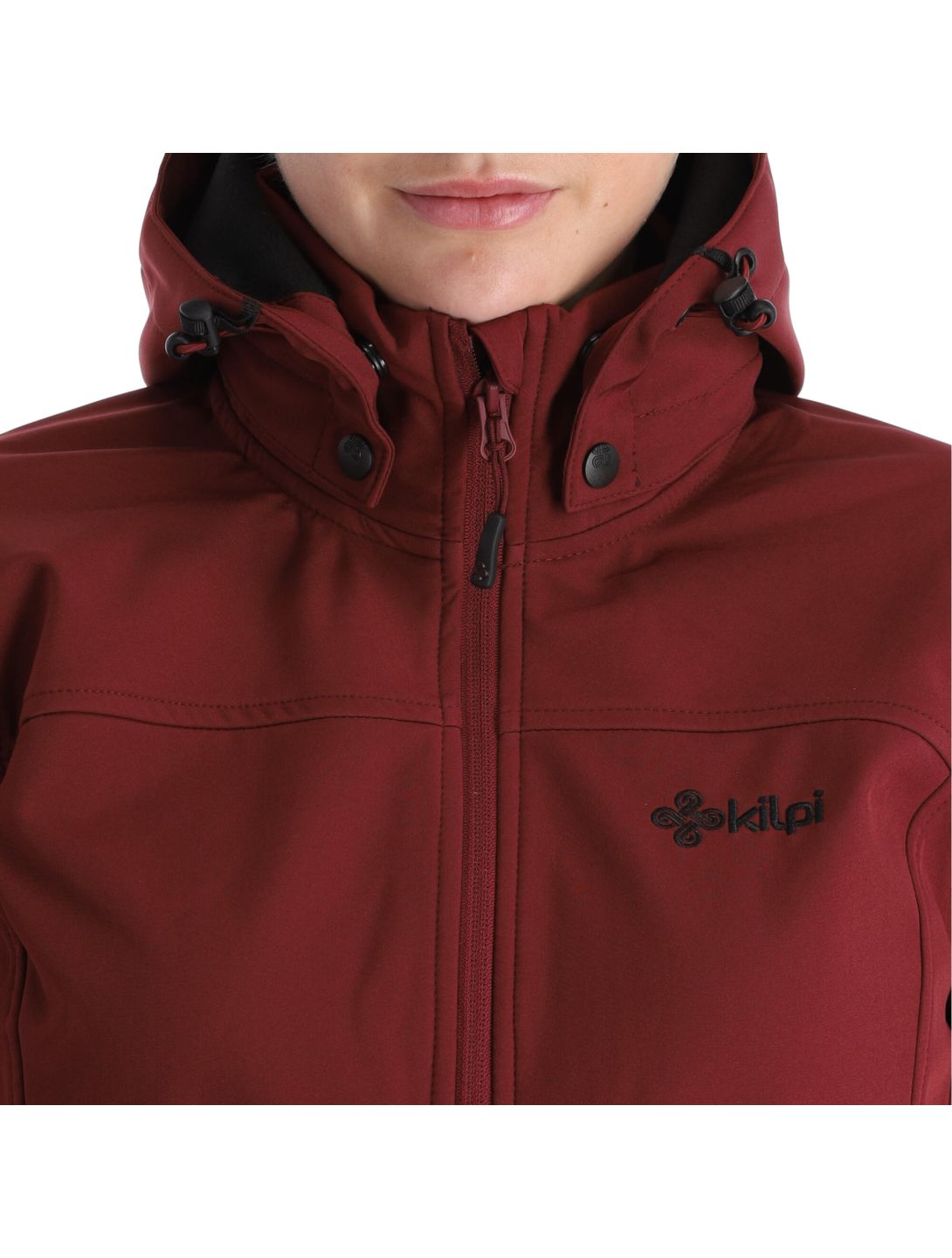 Kilpi, Ravia-W Softshell Skijacke Damen dark rot 