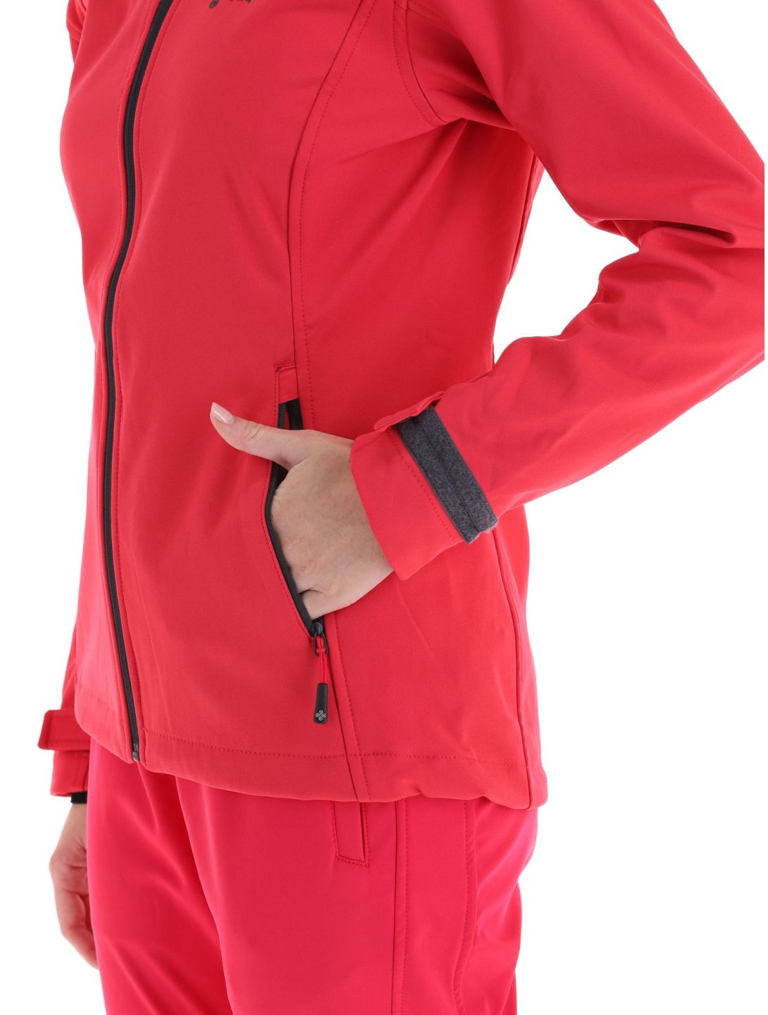 Kilpi, Ravia-w Softshell Skijacke Übergröße Damen Pink rosa 