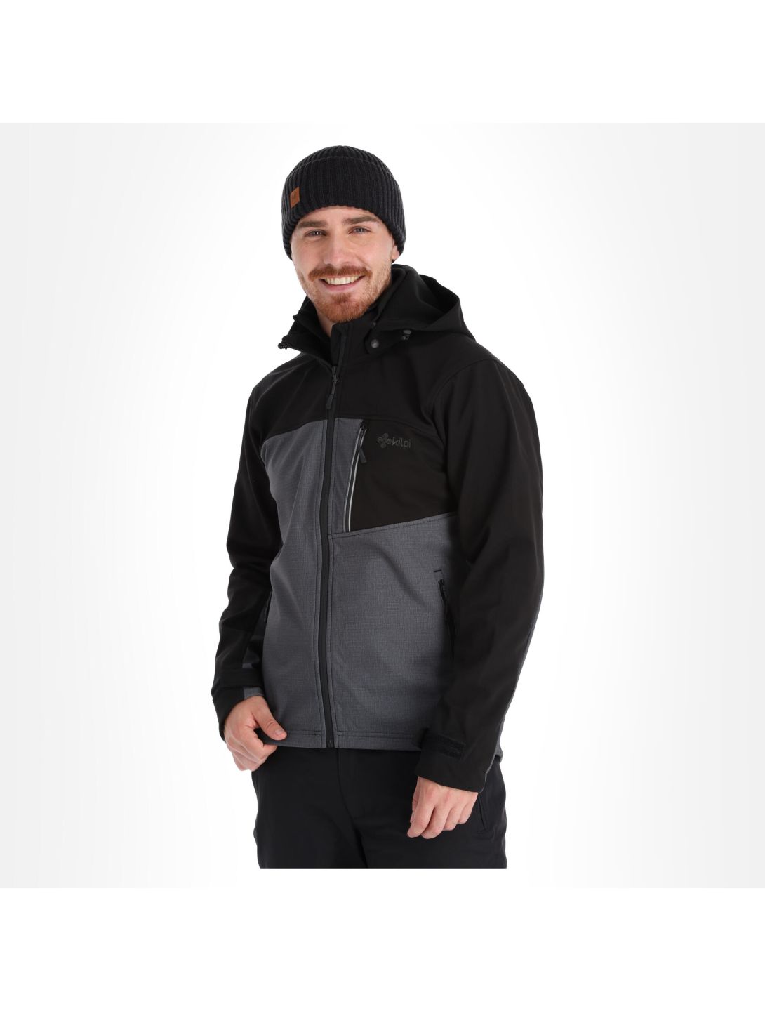 Kilpi, Ravio-M Softshell Skijacke Herren dark grau 