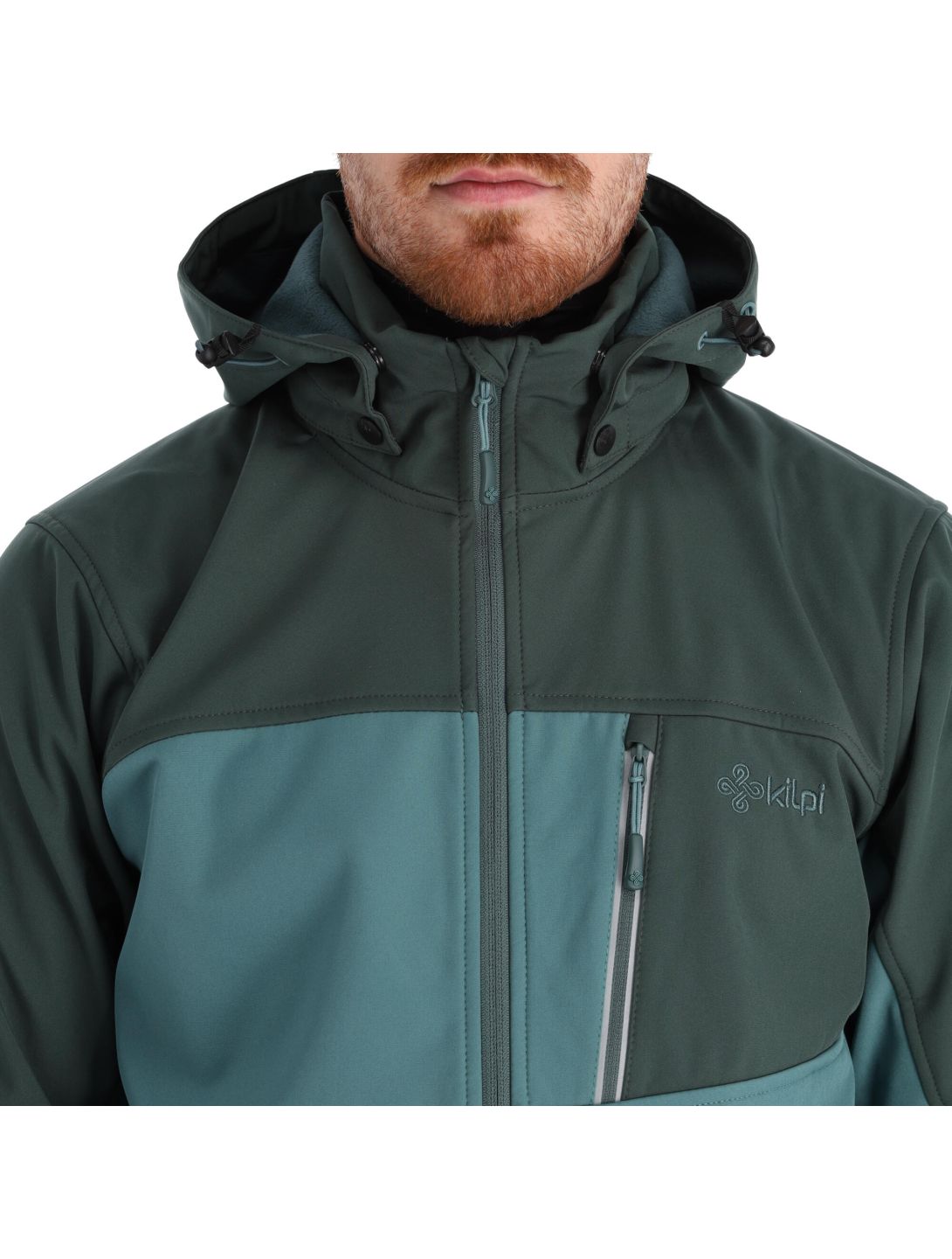 Kilpi, Ravio-M Softshell Skijacke Herren dark grün 