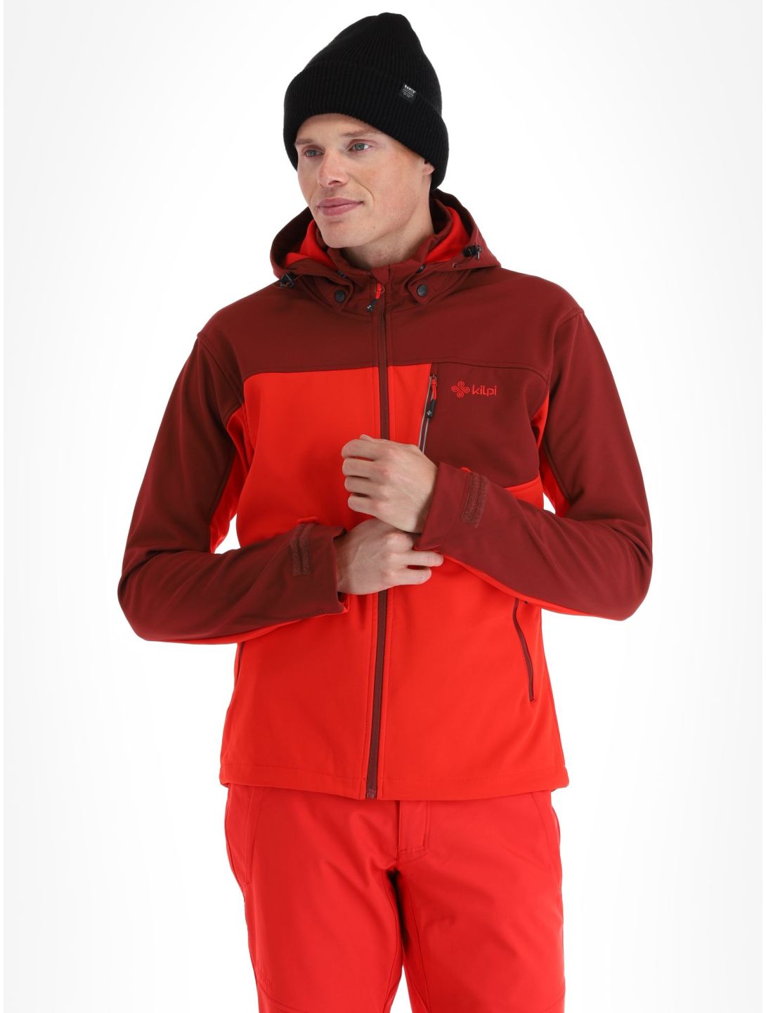 Kilpi, Ravio-M Softshell Skijacke Herren Red rot 