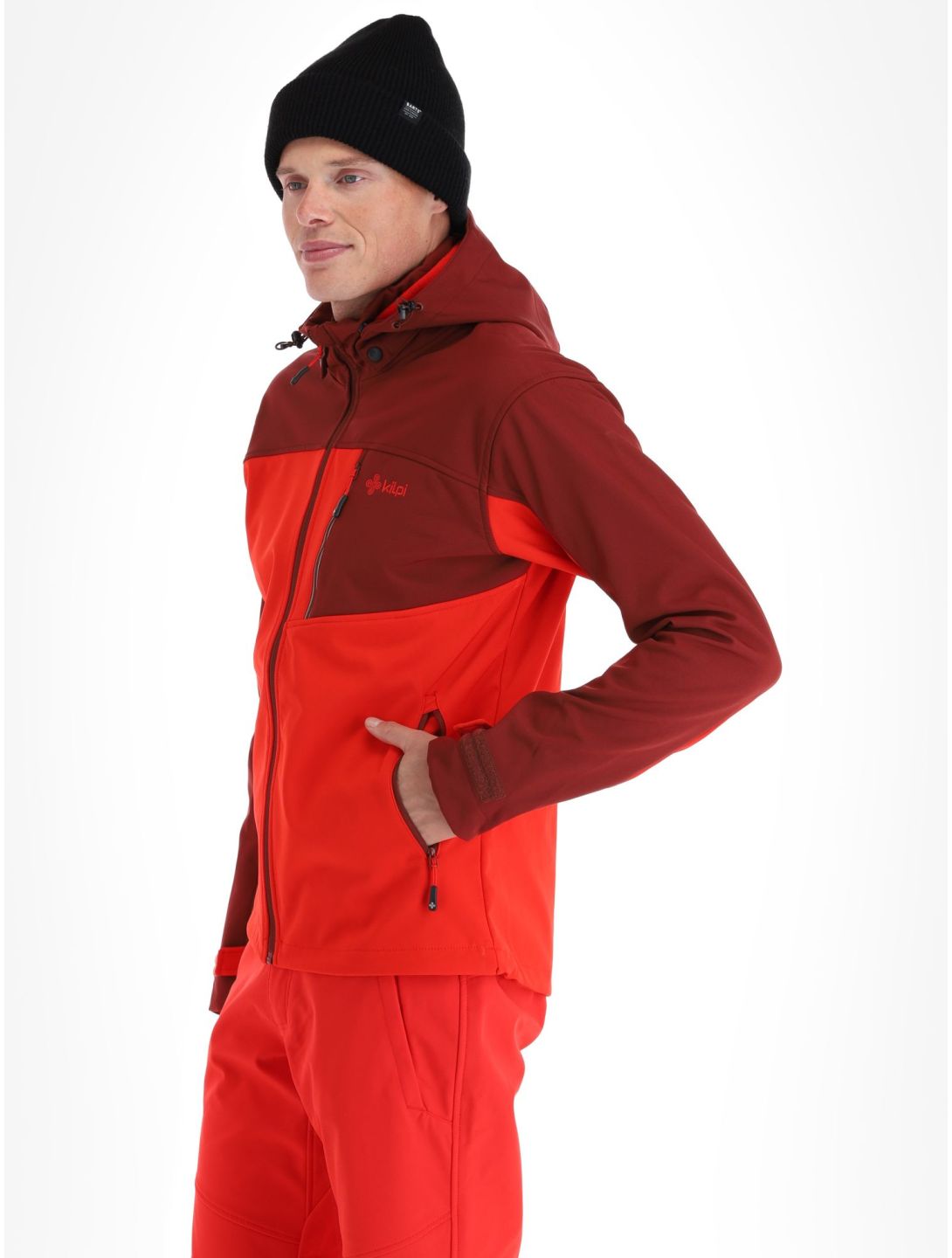 Kilpi, Ravio-M Softshell Skijacke Herren Red rot 