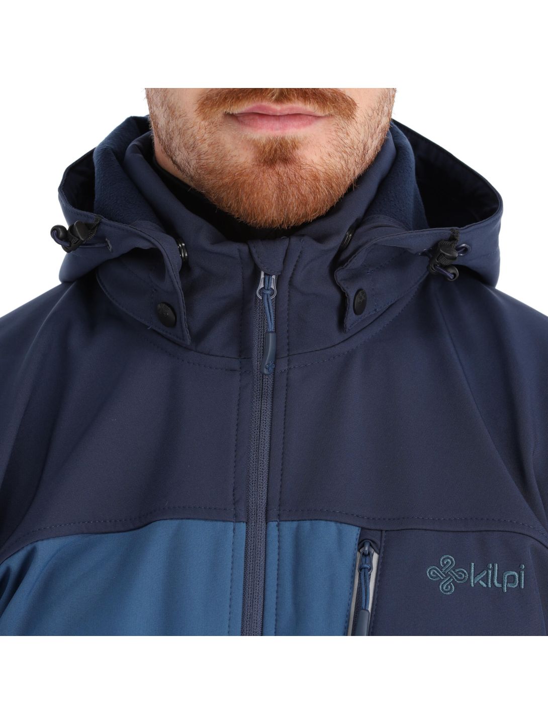 Kilpi, Ravio-M Softshell Skijacke Übergröße Herren dark blau 