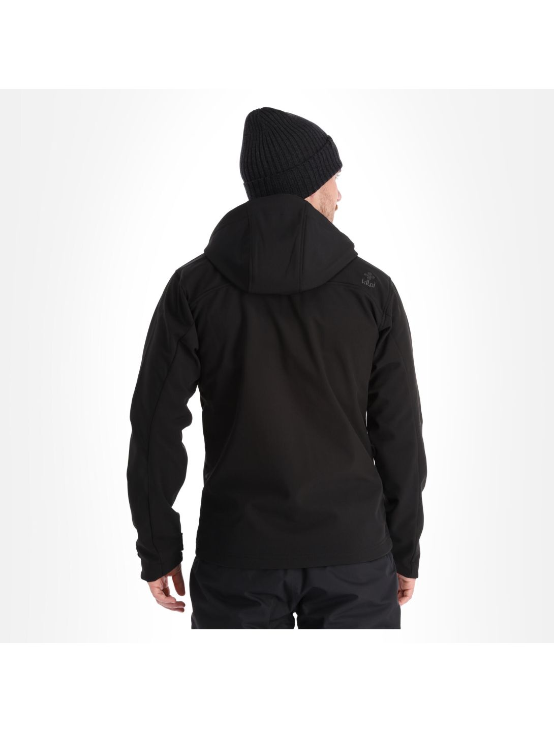 Kilpi, Ravio-M Softshell Skijacke Übergröße Herren schwarz 