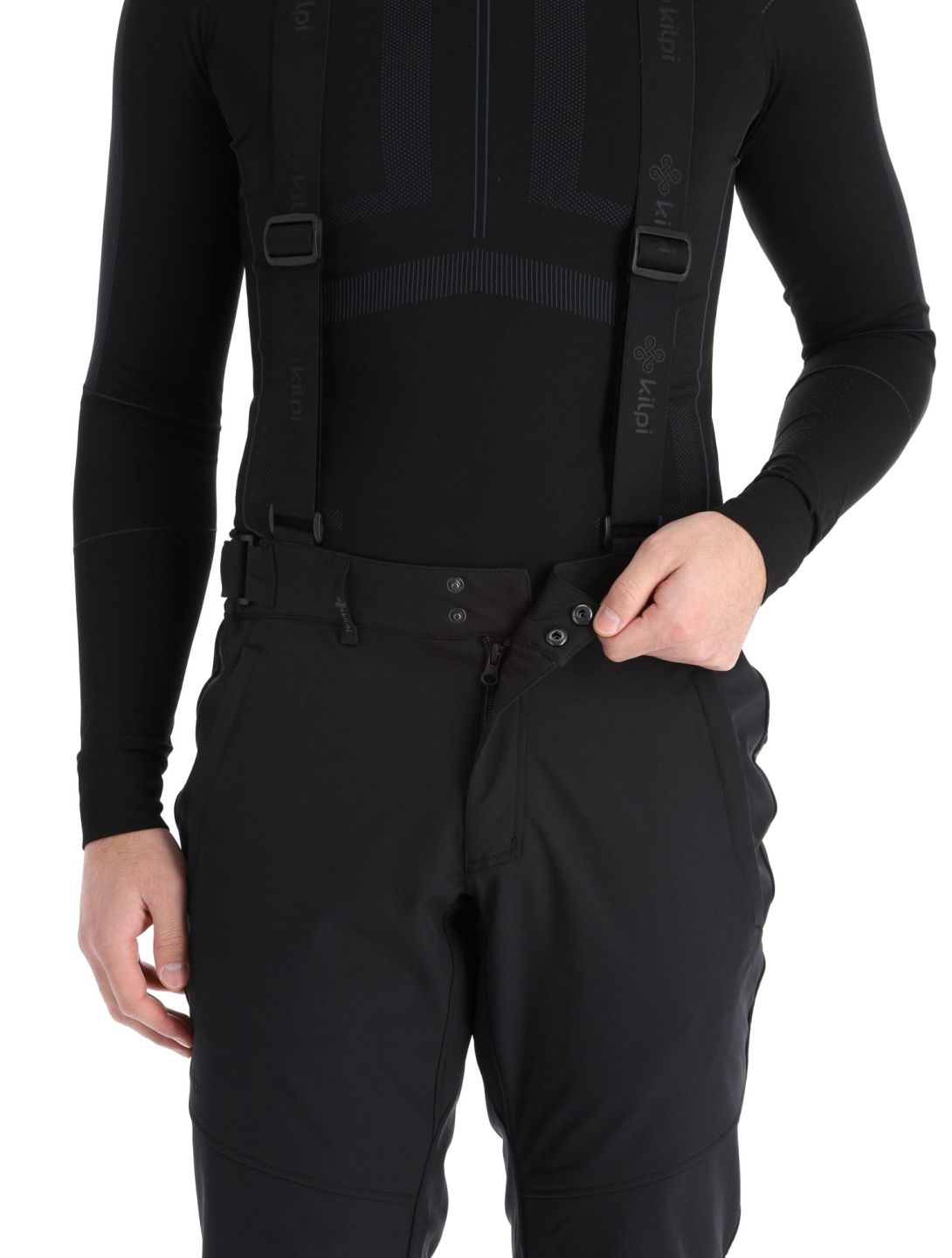 Kilpi, Rhea-m Softshell Skihose Übergröße Herren Black schwarz 