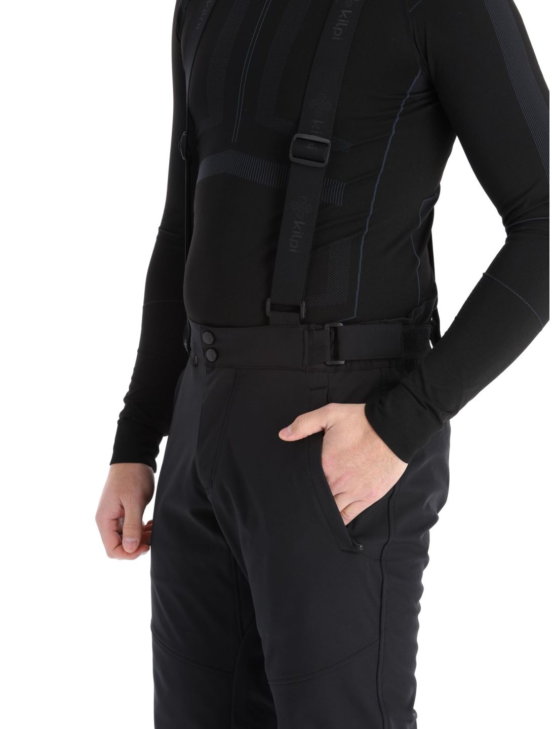 Kilpi, Rhea-m Softshell Skihose Übergröße Herren Black schwarz 