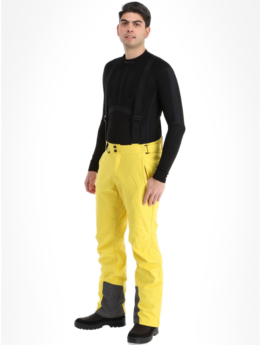 Kilpi, Rhea-m Softshell Skihose Übergröße Herren Yellow gelb 