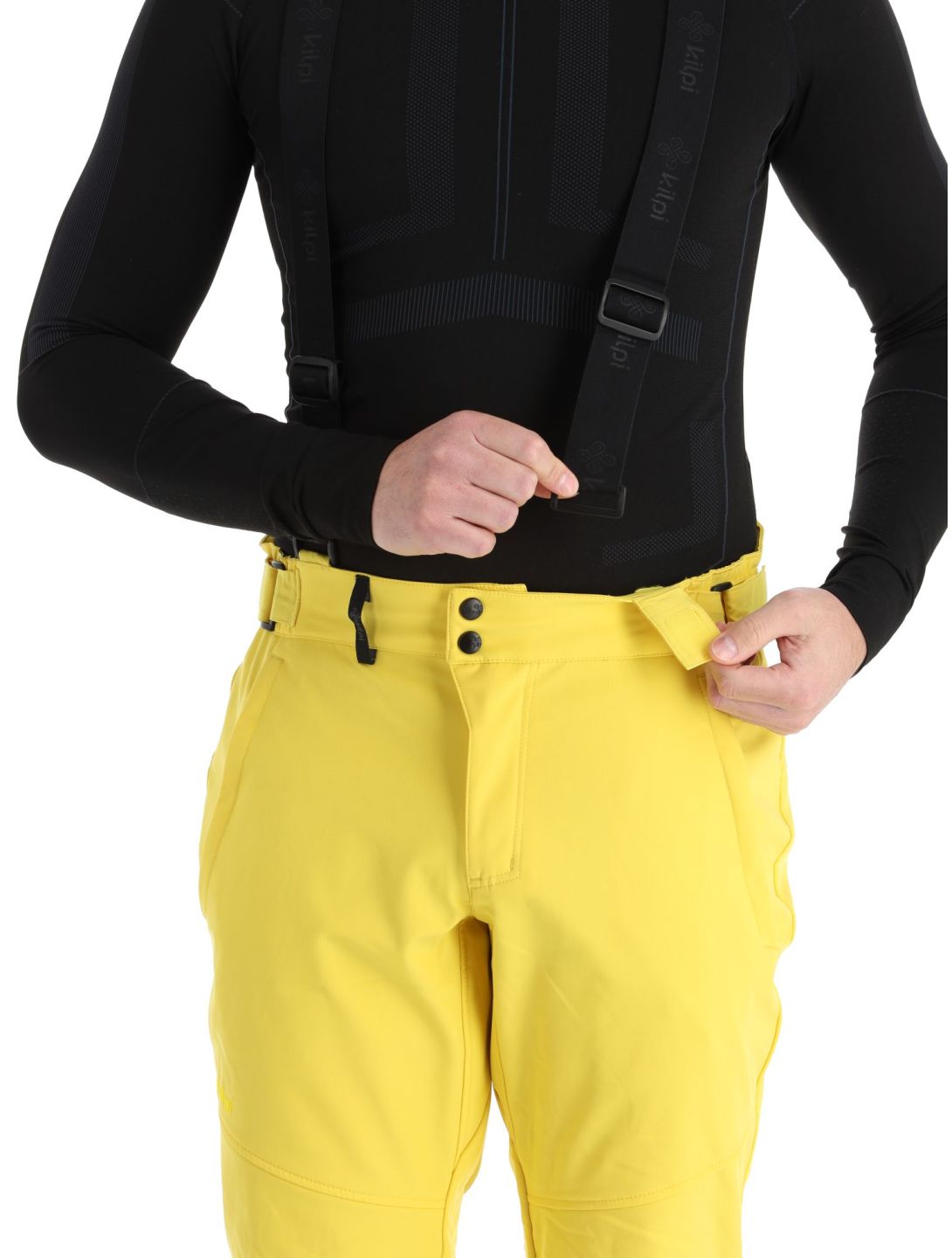 Kilpi, Rhea-m Softshell Skihose Übergröße Herren Yellow gelb 