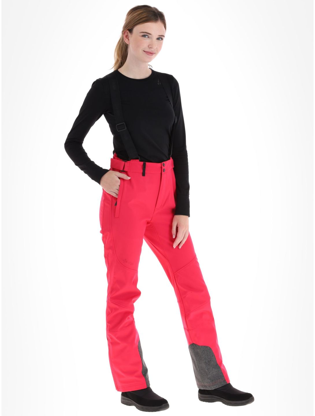 Kilpi, Rhea-W Softshell Skihose Damen Pink rosa 