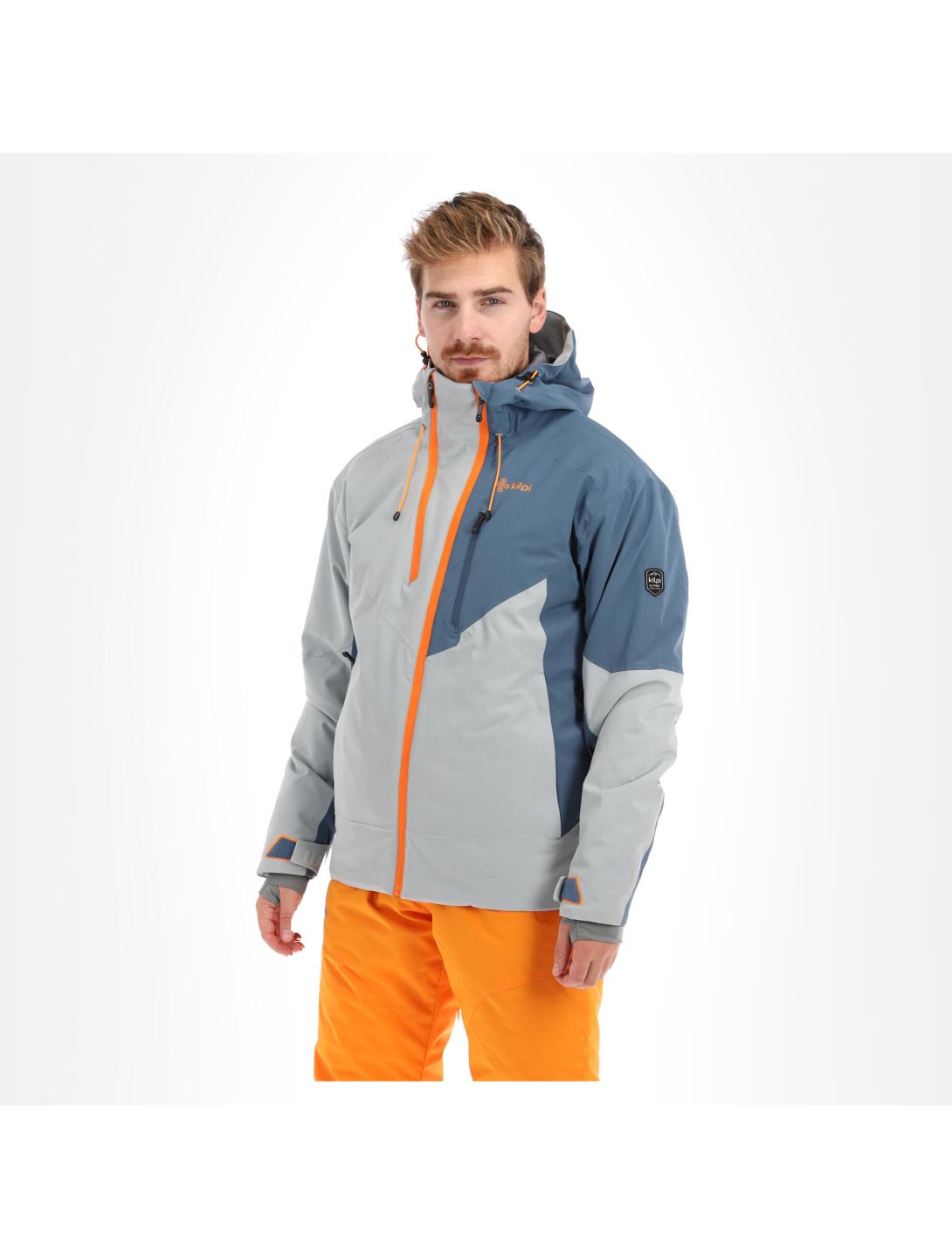 Kilpi, Thal-M Skijacke Herren light blau, grau 