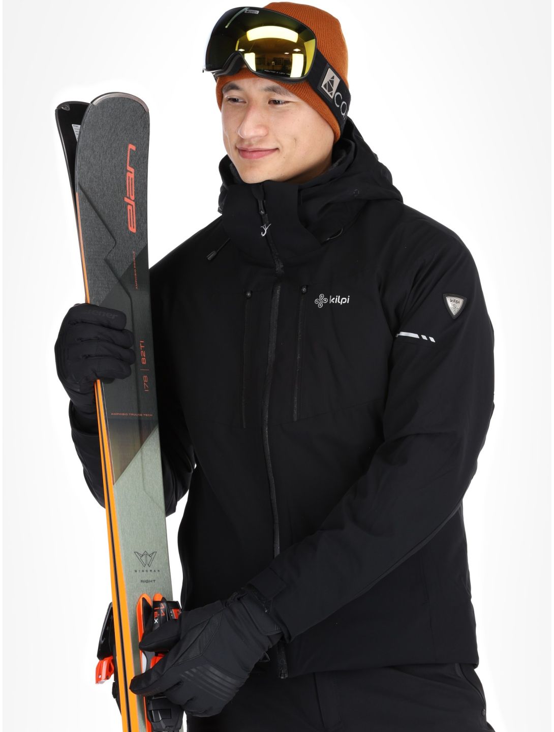 Kilpi, Tonnsi Skijacke Herren Black schwarz 