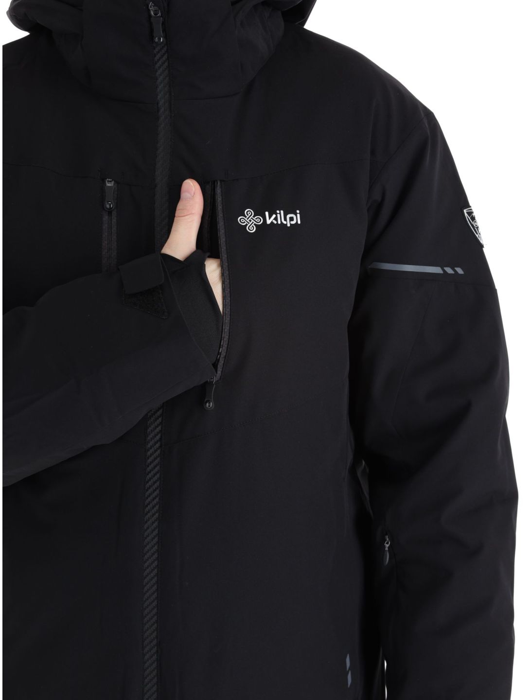 Kilpi, Tonnsi-M Skijacke Herren Black schwarz 