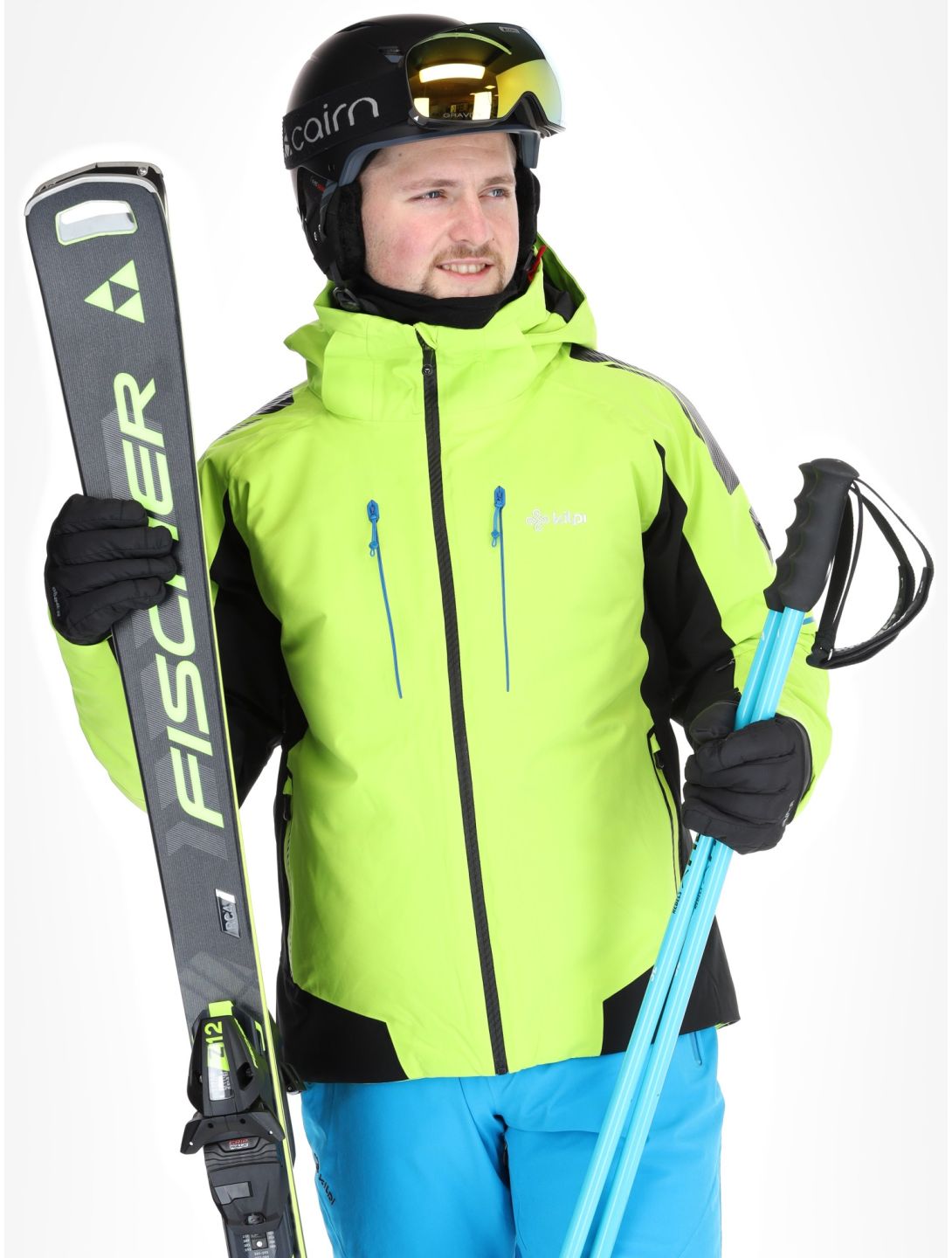 Kilpi, TURNAU Skijacke Herren Lime Green grün 