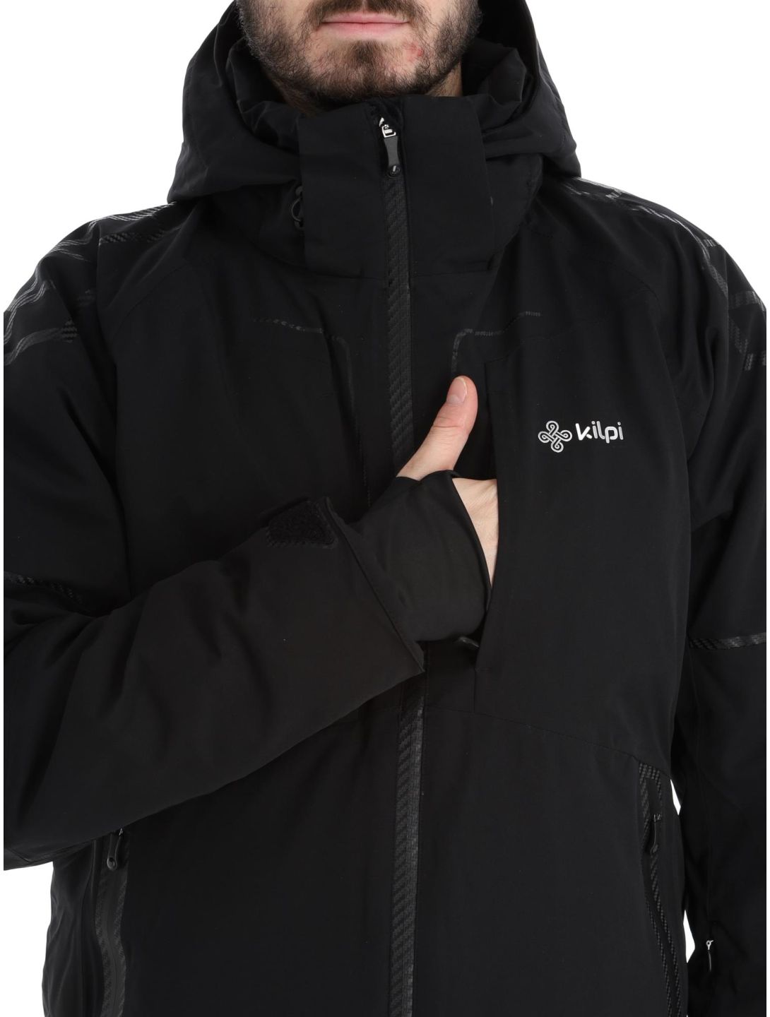 Kilpi, Turnau-M Skijacke Herren Black schwarz 