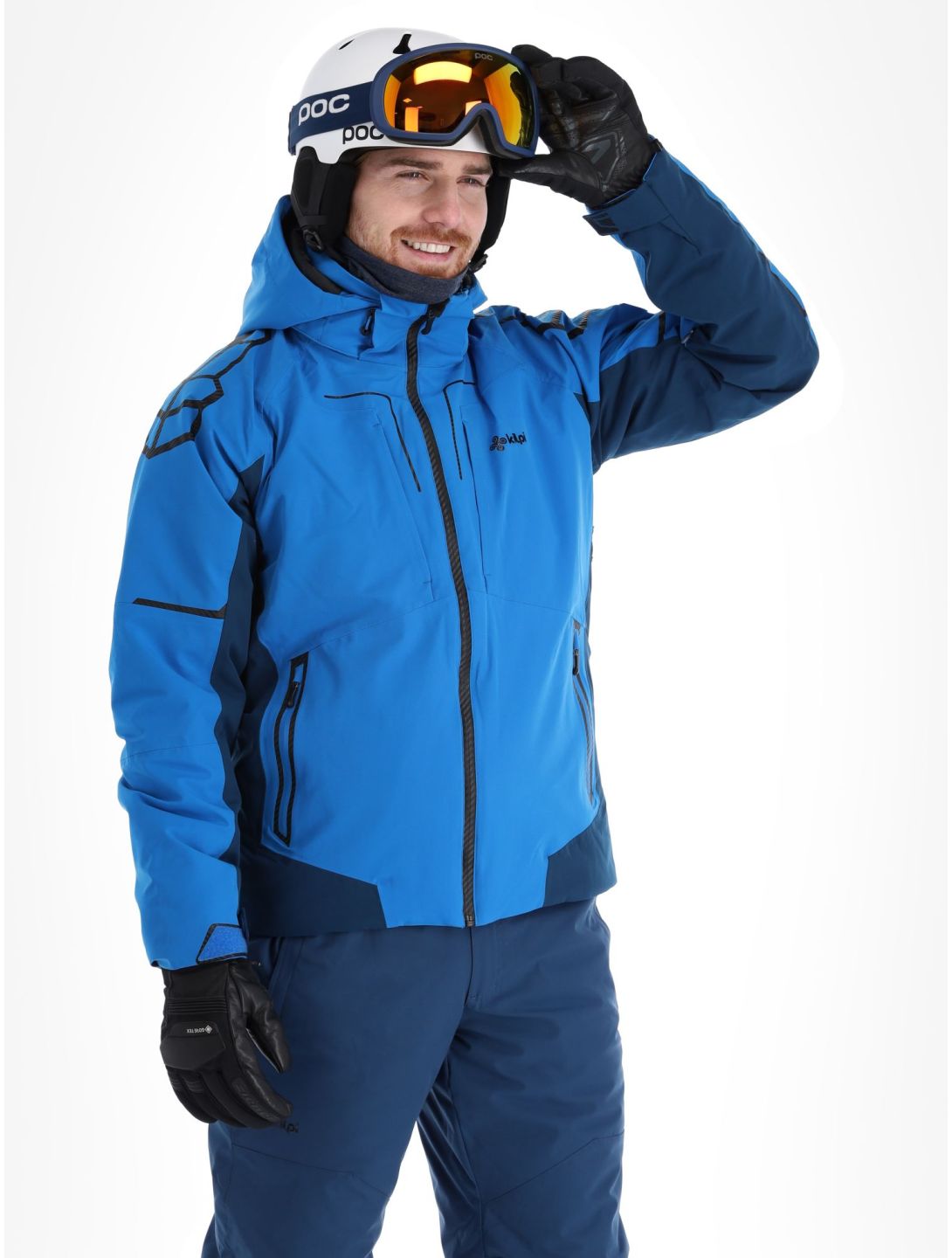 Kilpi, Turnau-m Skijacke Übergröße Herren Blue blau 