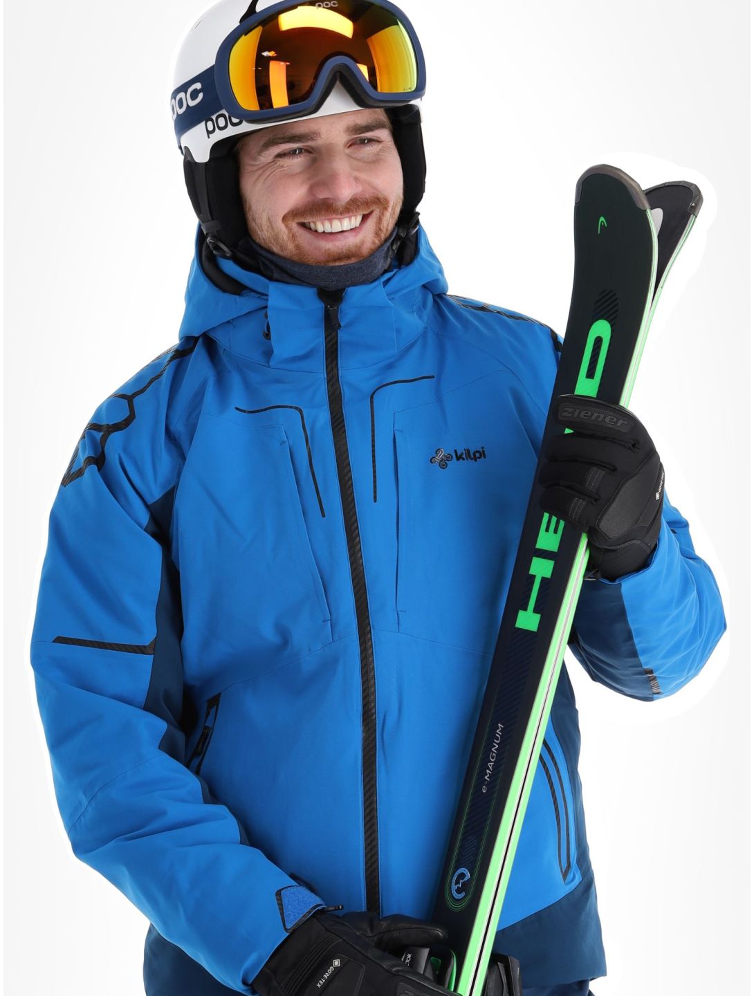 Kilpi, Turnau-m Skijacke Übergröße Herren Blue blau 