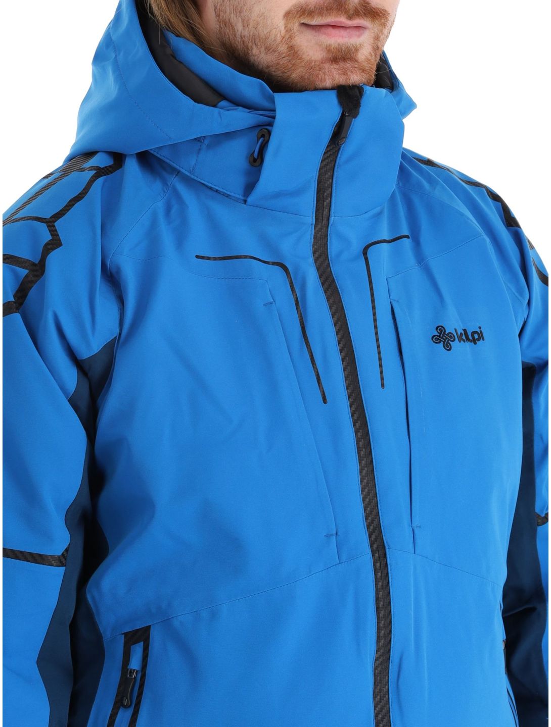 Kilpi, Turnau-m Skijacke Übergröße Herren Blue blau 