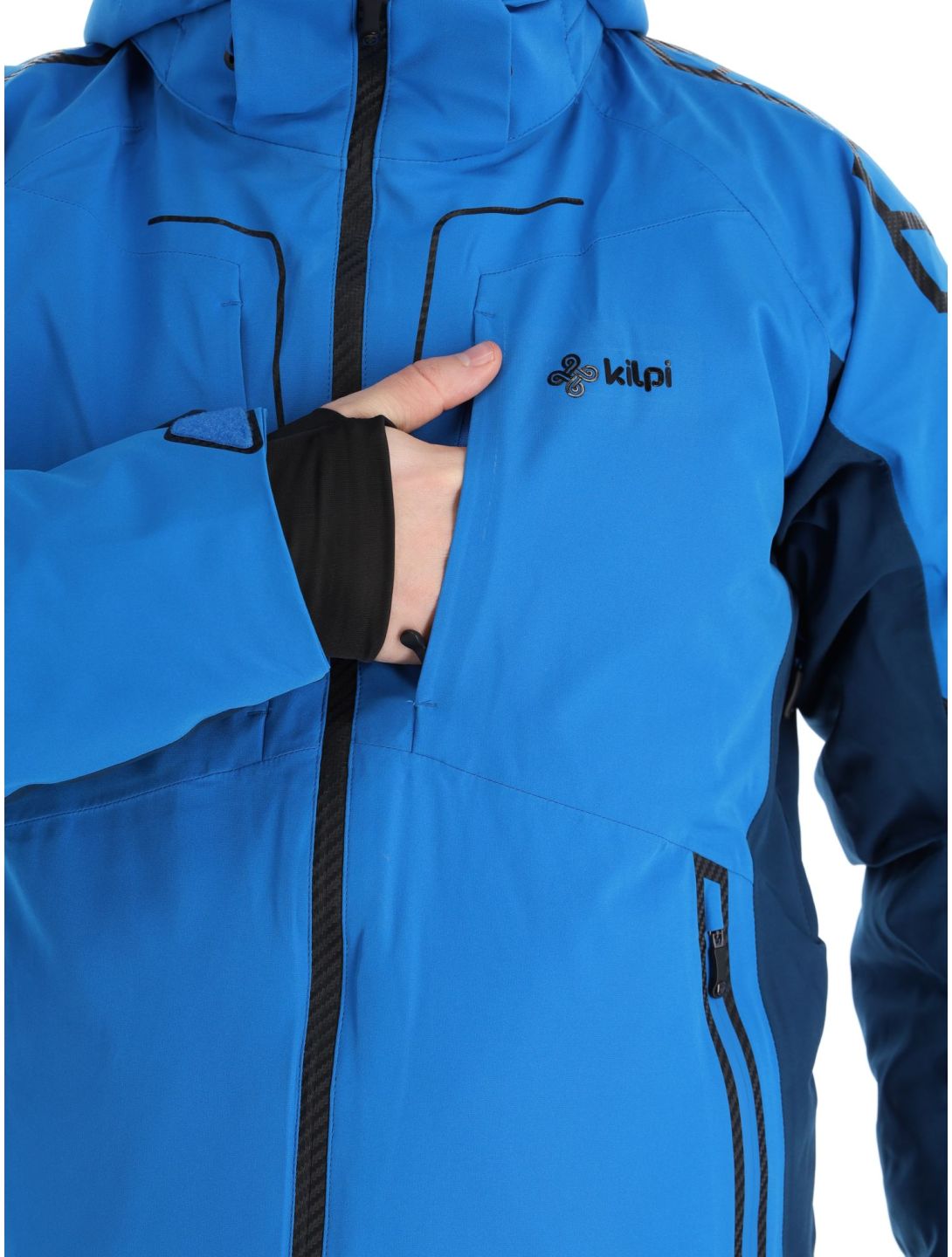 Kilpi, Turnau-m Skijacke Übergröße Herren Blue blau 