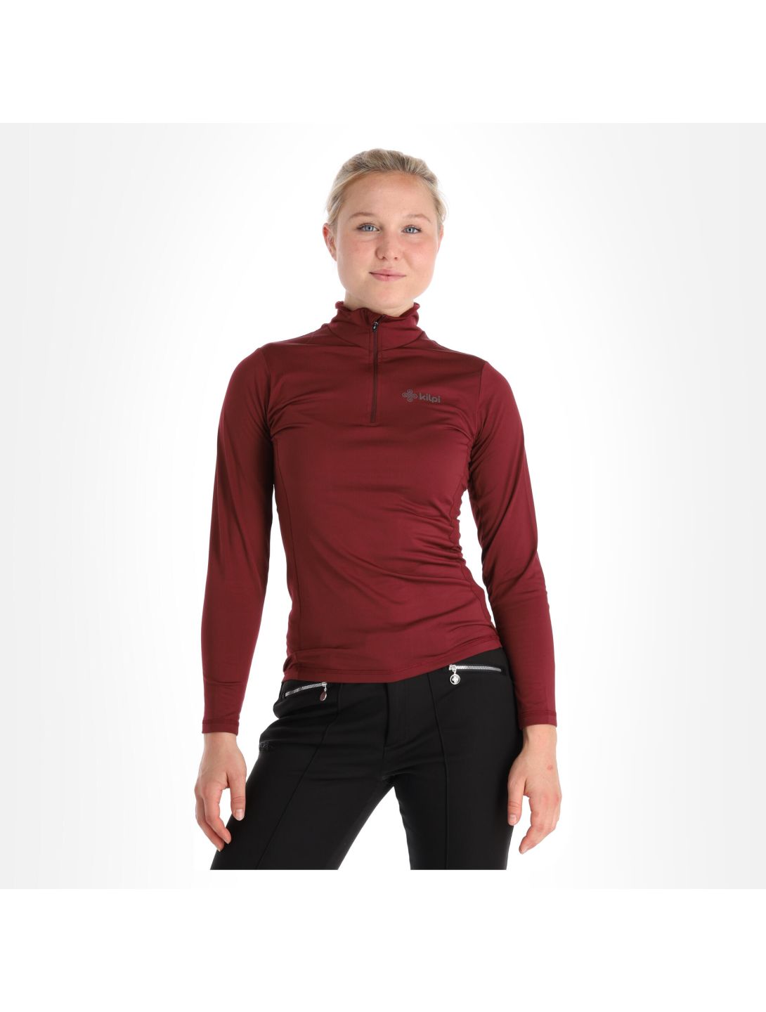 Kilpi, Willie-W Pullover Übergröße Damen dark rot 