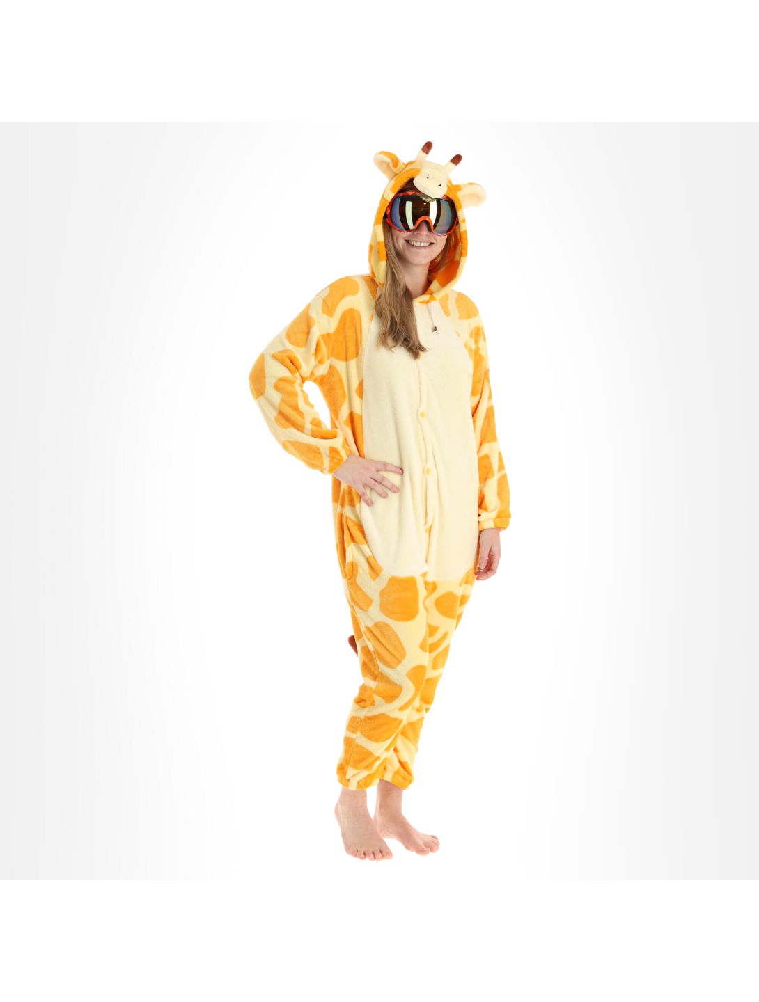 Know How, Onesie Accessoires Kinder Giraf gelb 