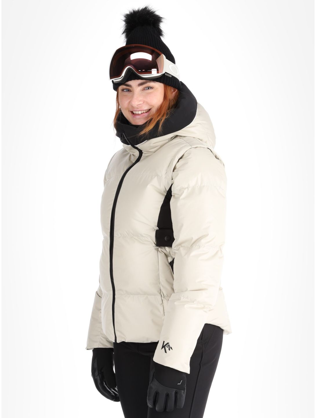 Kou Sportswear, Alpine elegance Skijacke Damen Sustained Grey grau 