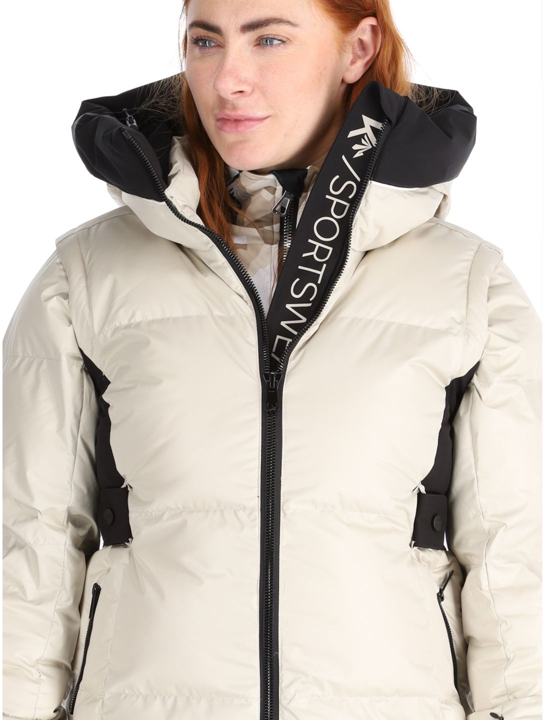 Kou Sportswear, Alpine elegance Skijacke Damen Sustained Grey grau 