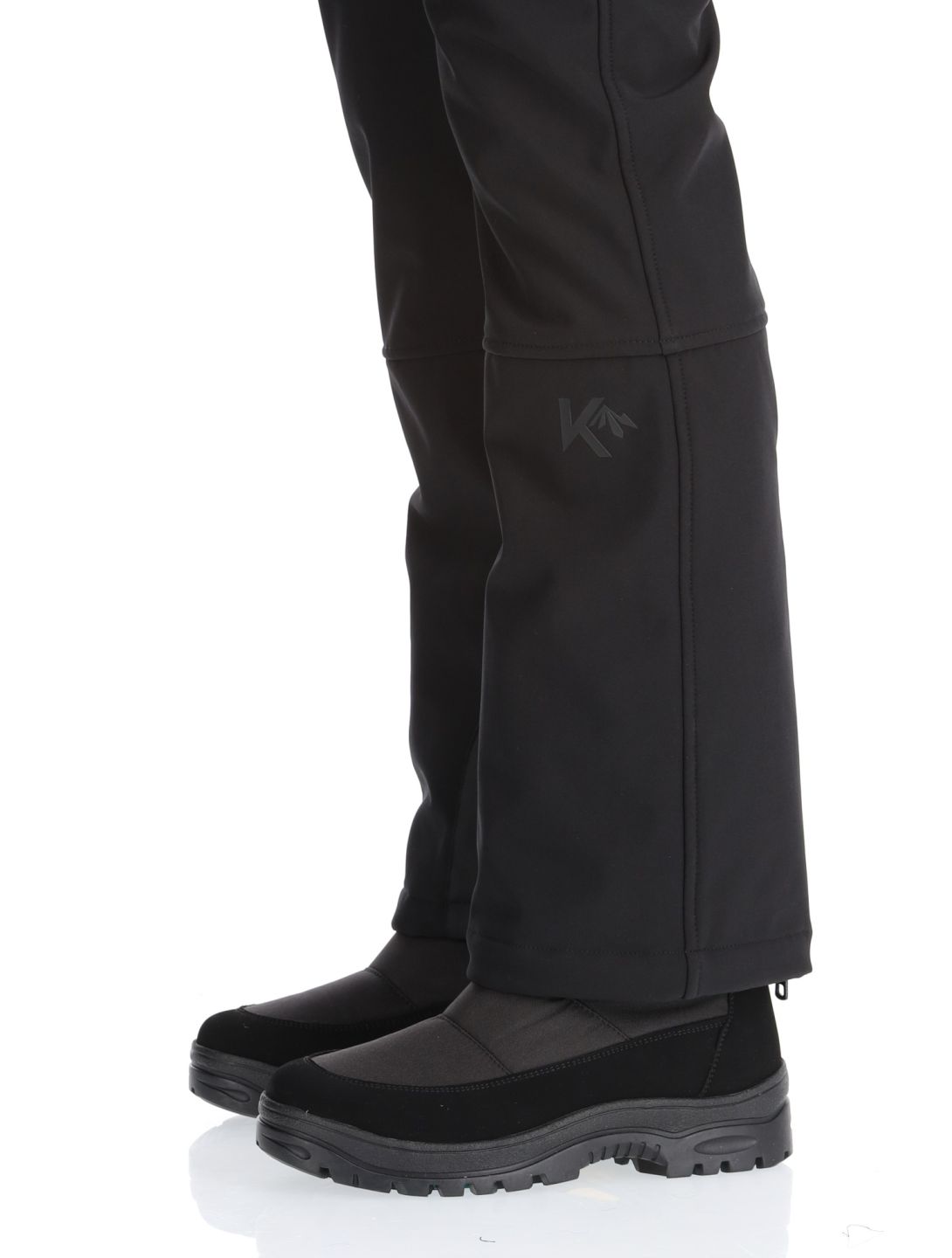 Kou Sportswear, Frost Flare Pants Softshell Skihose Damen Black schwarz 