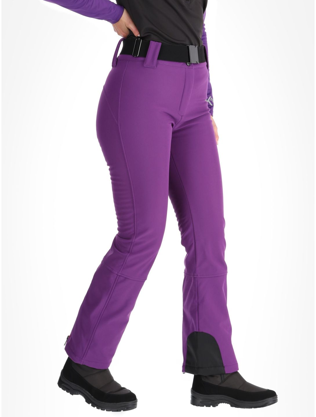 Kou Sportswear, Frost Flare Pants Skihose Damen Purple violett 