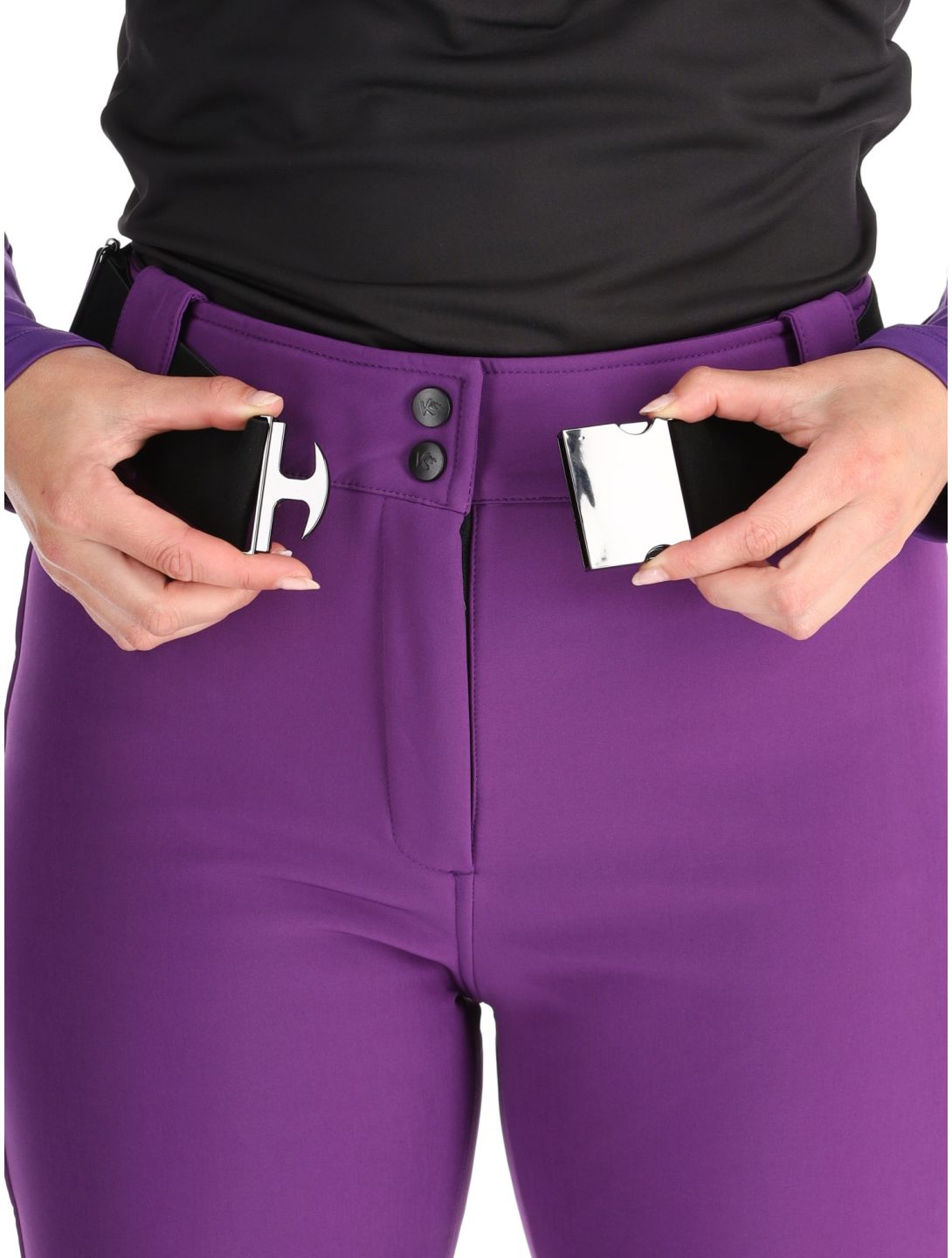 Kou Sportswear, Frost Flare Pants Skihose Damen Purple violett 