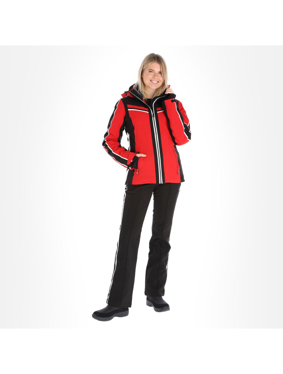 Luhta, Enklinge Skijacke Damen classic rot