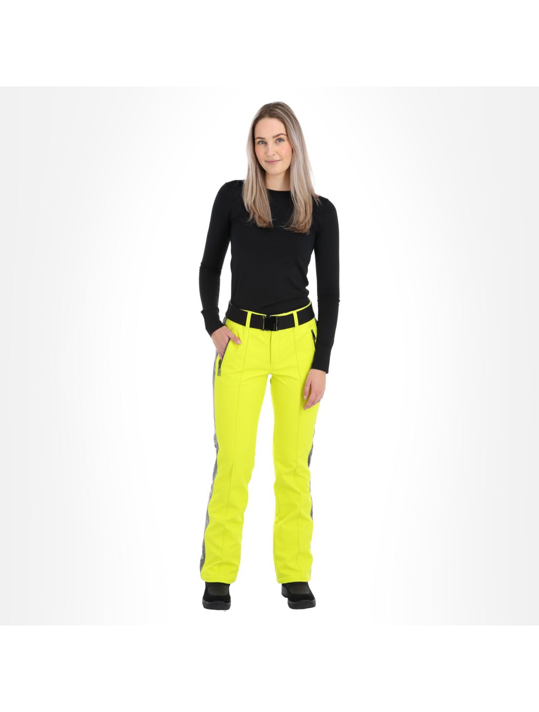 Luhta, Esse Softshell Skihose Damen gelb