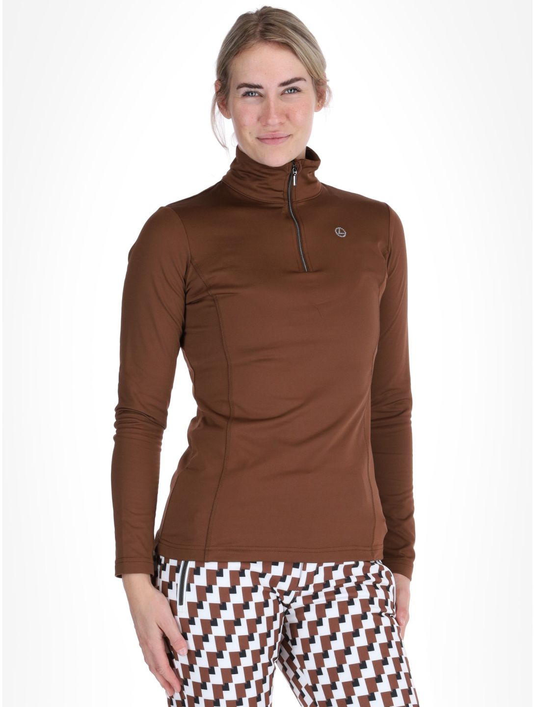 Luhta, Hailuoto Pullover Damen Chocolat braun 